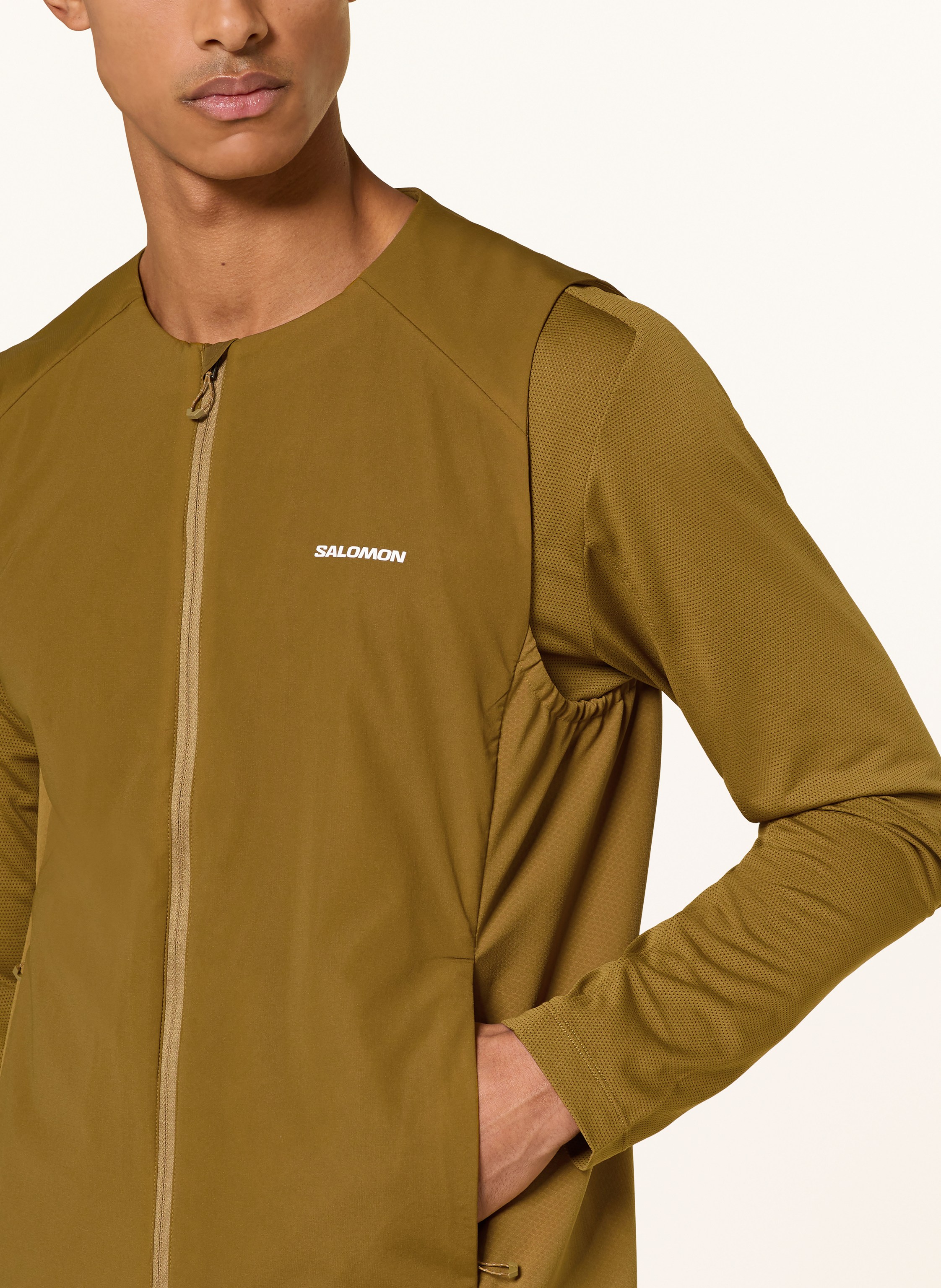 Thumbnail - Salomon Hybrid-Laufweste Mountain Flex Hybrid gruen