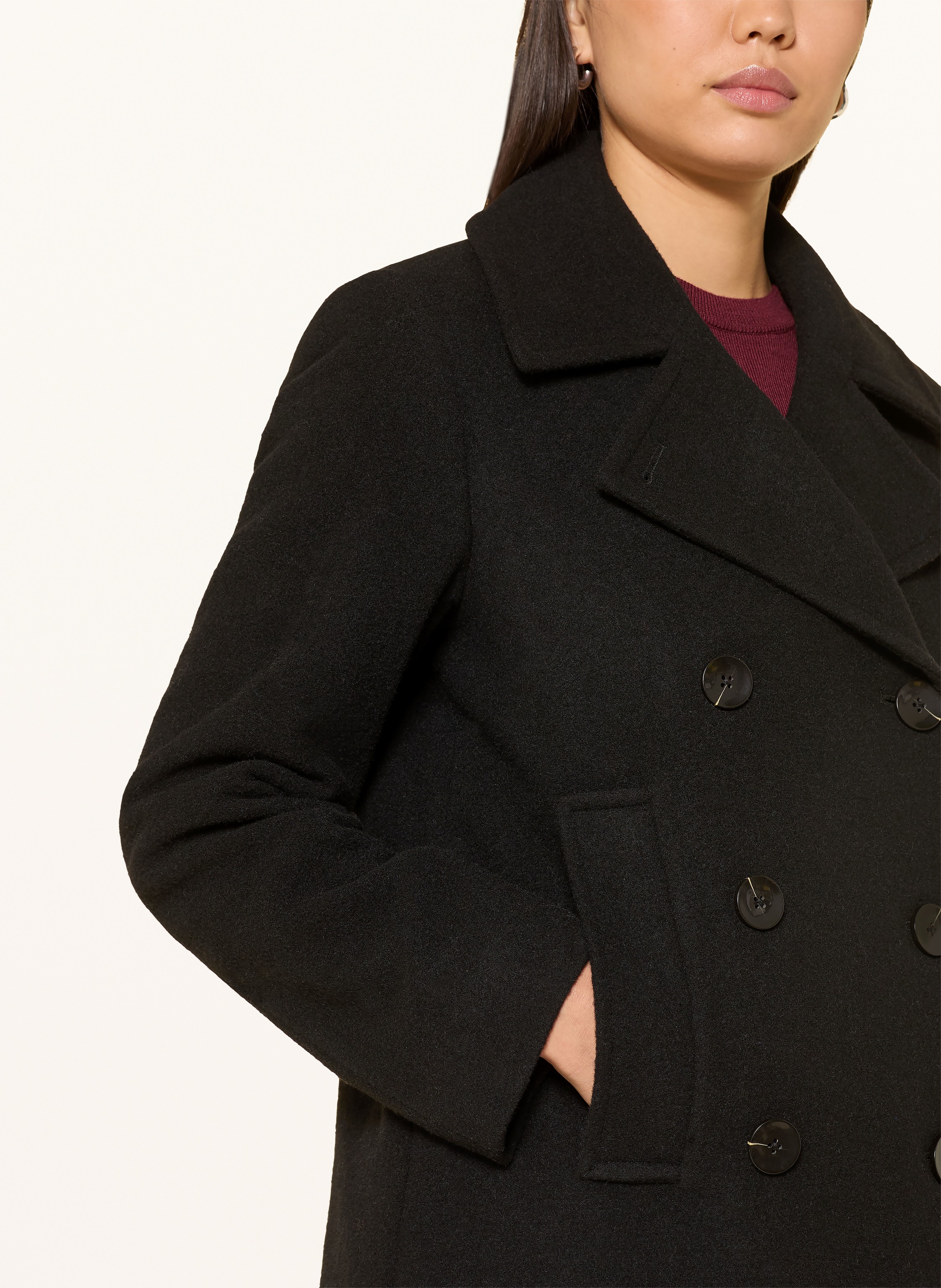 Thumbnail - Part Two Cabanjacke Satinapw schwarz