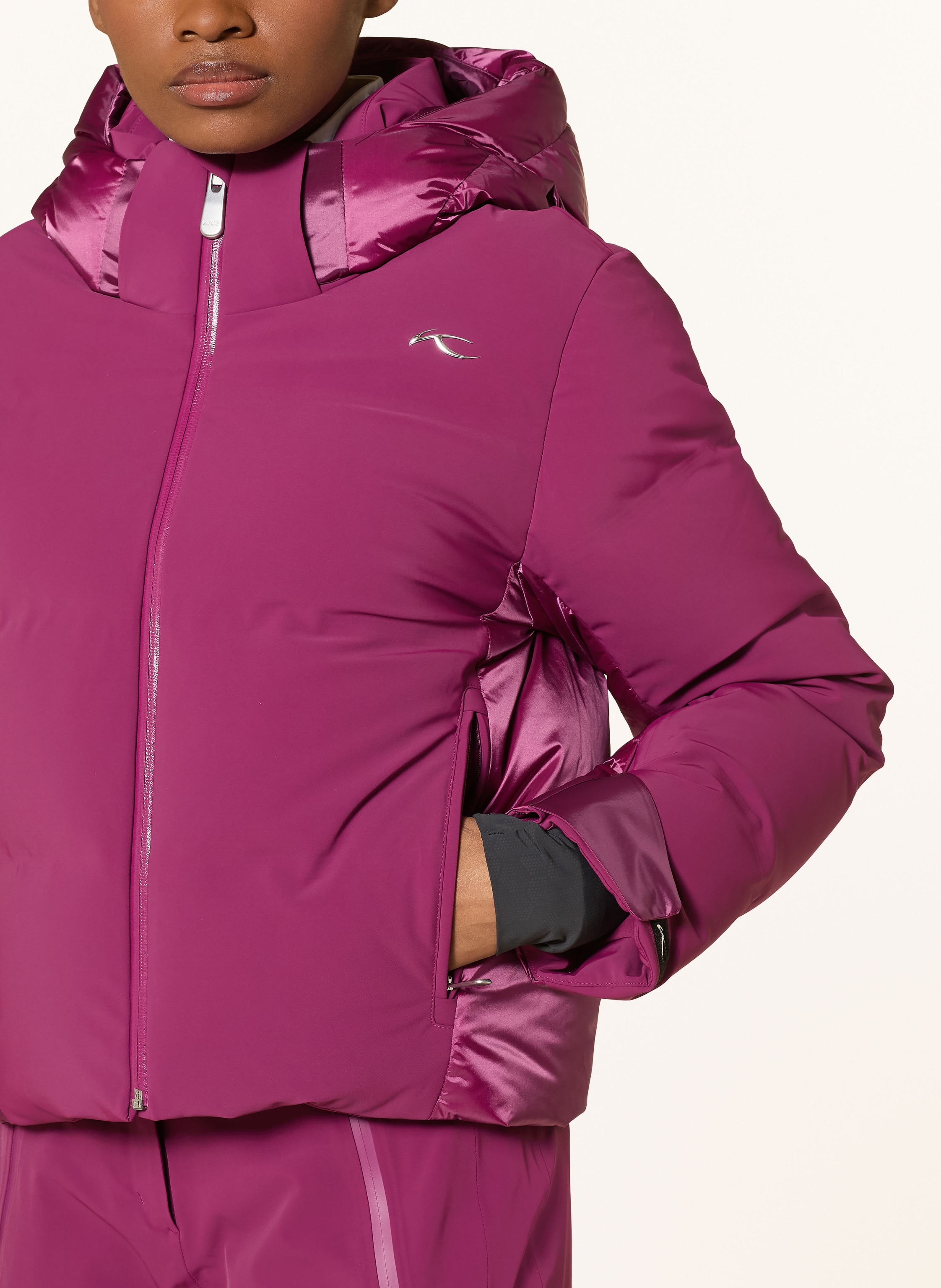 Thumbnail - Kjus Daunen-Skijacke Avalon lila