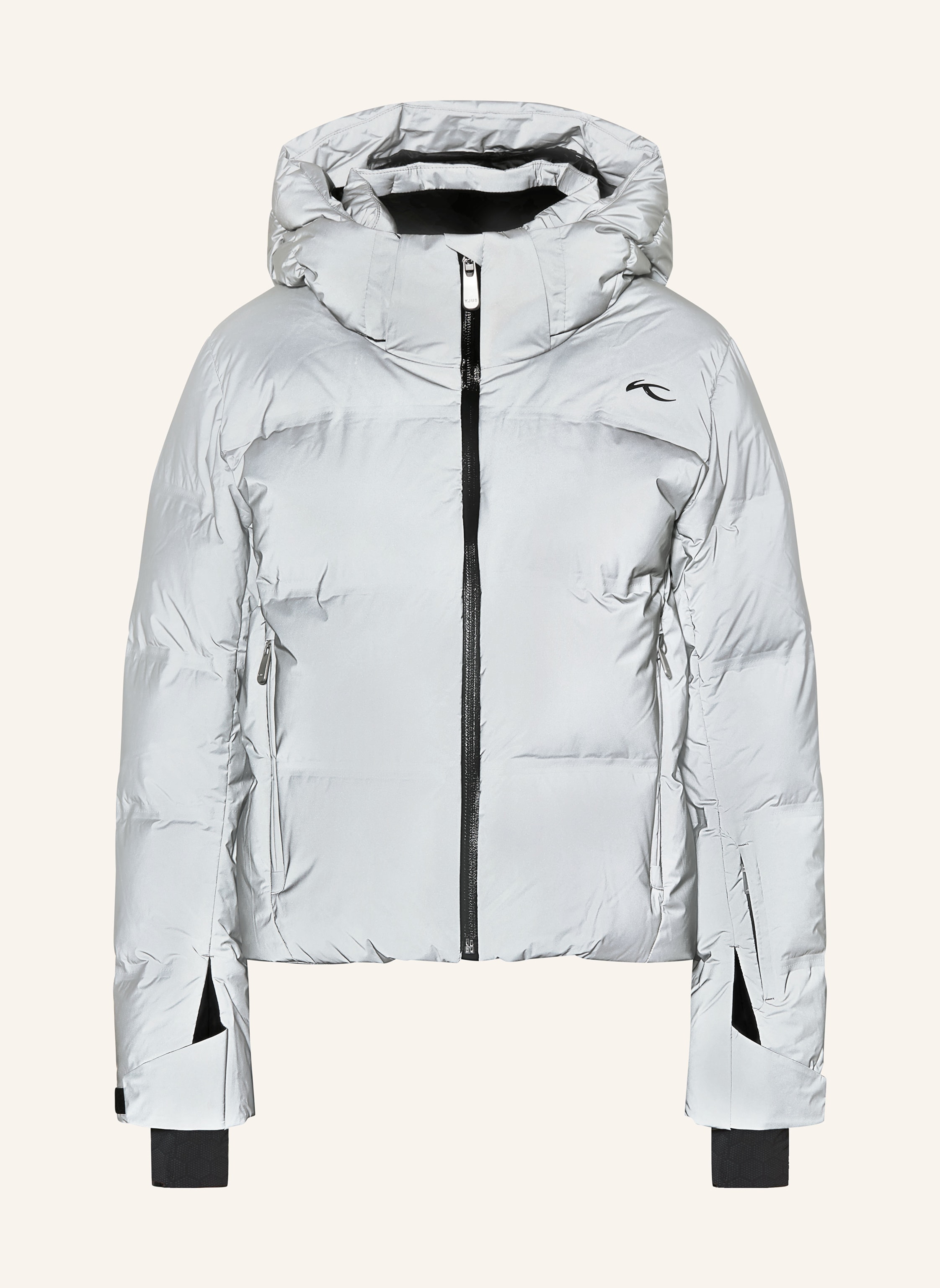 Kjus Daunen-Skijacke Reflect silber