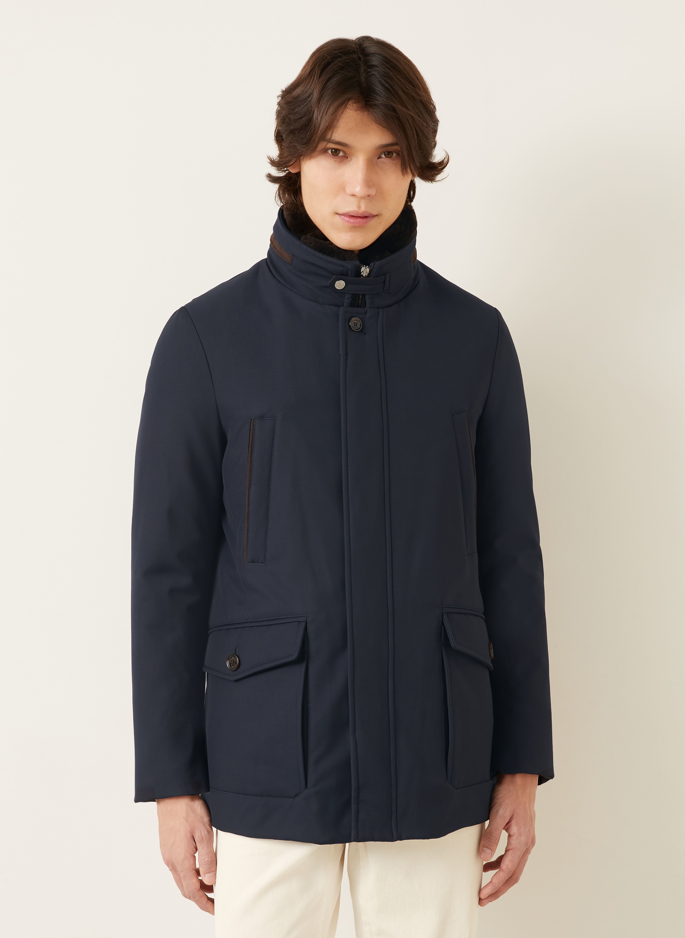 Thumbnail - Moorer Parka blau