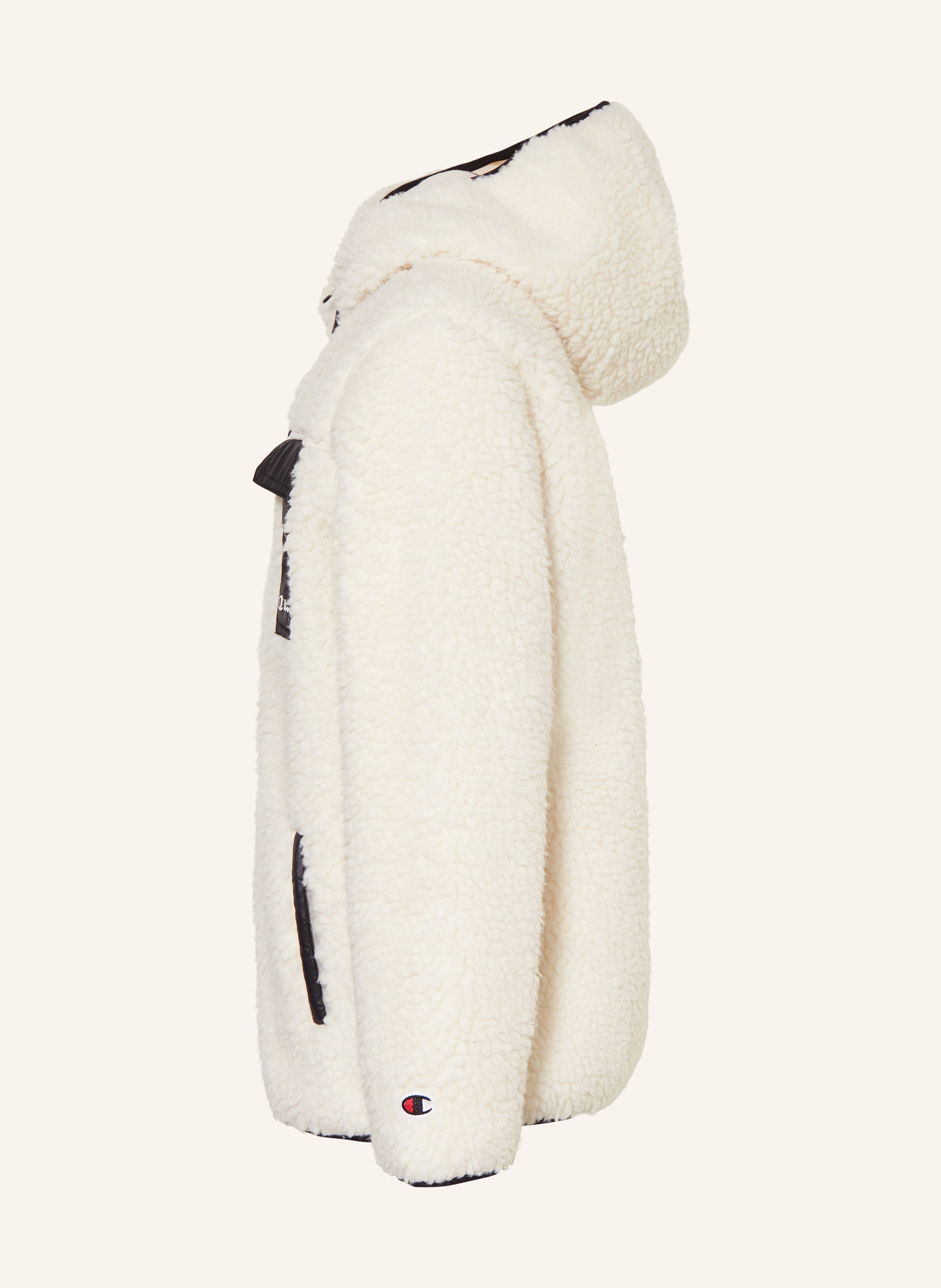 Thumbnail - Champion Teddyfell-Jacke weiss