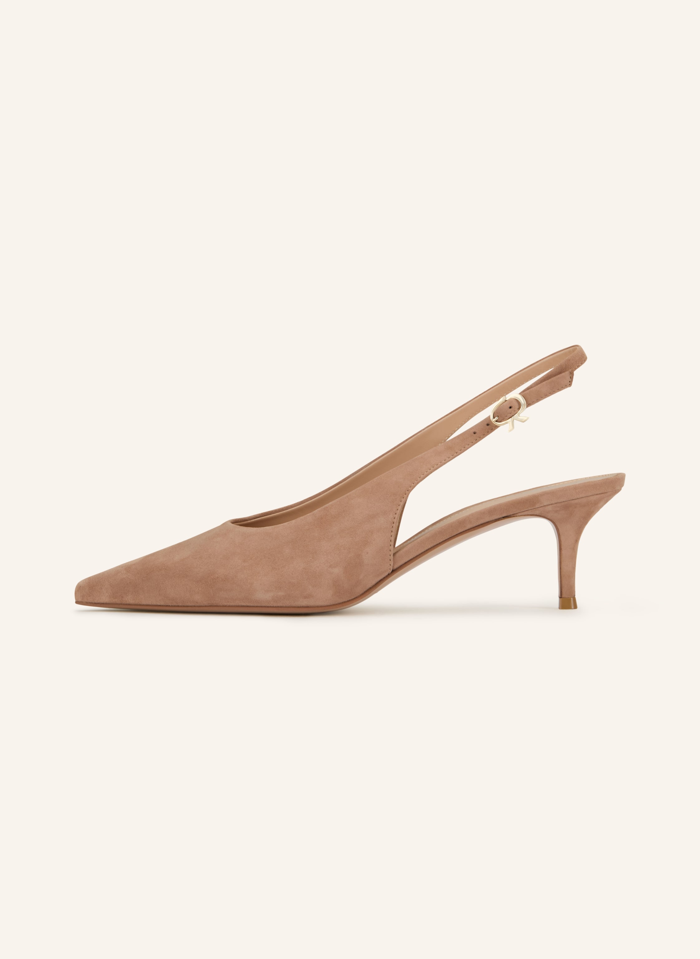 Thumbnail - Gianvito Rossi Slingpumps Robbie braun