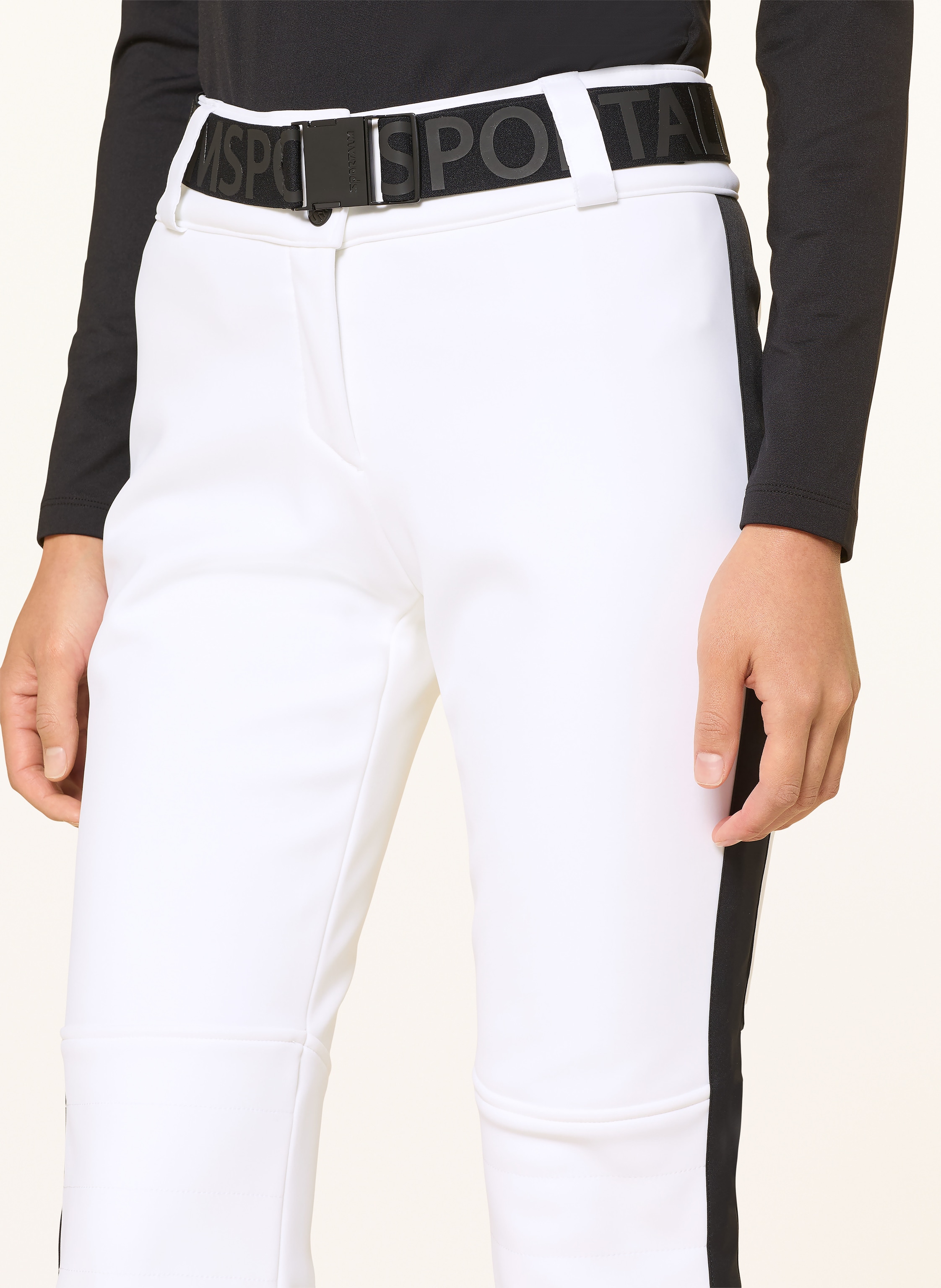 Thumbnail - Sportalm Softshell-Skihose weiss