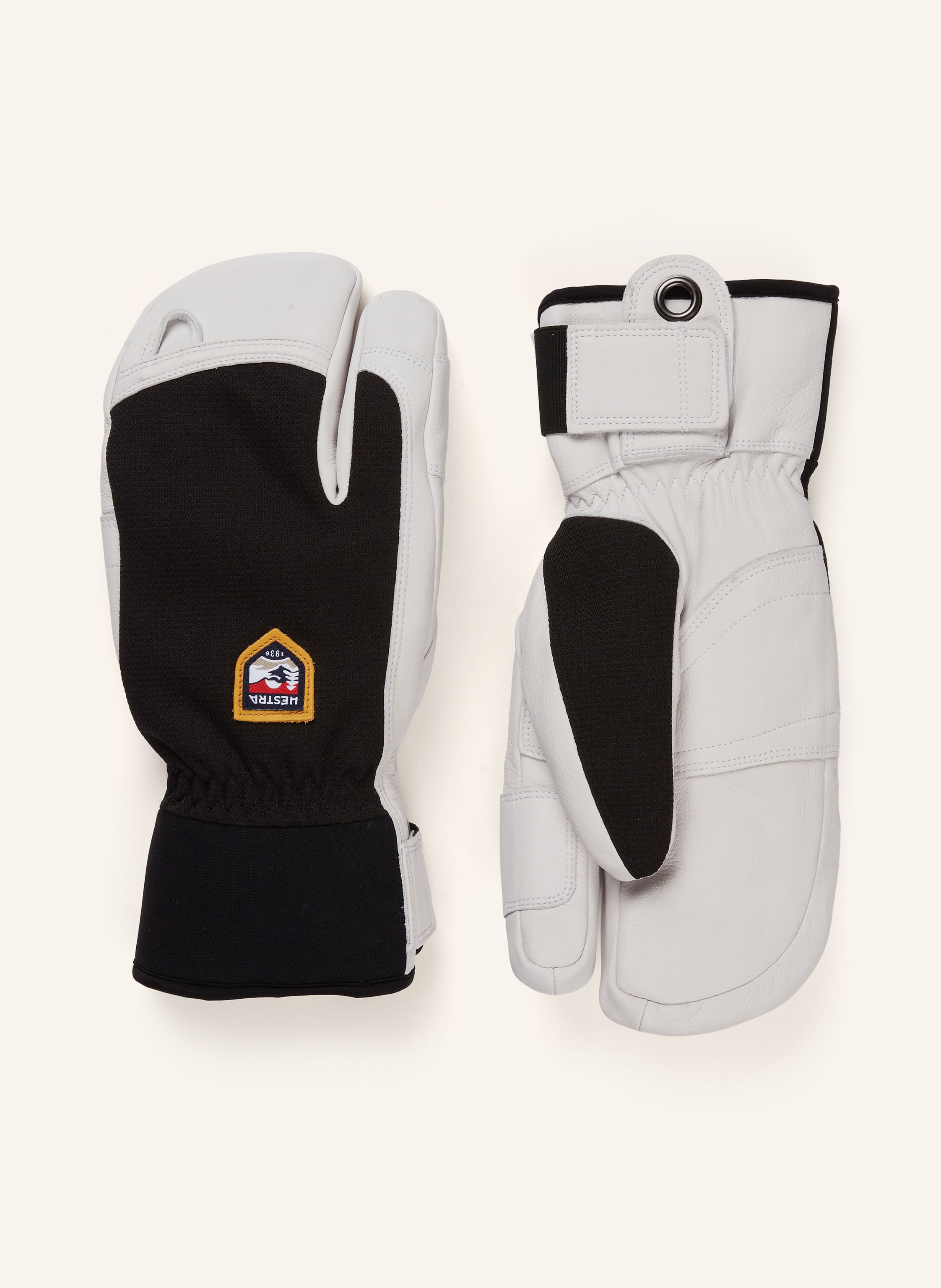 Hestra Skihandschuhe Army Leather Patrol schwarz