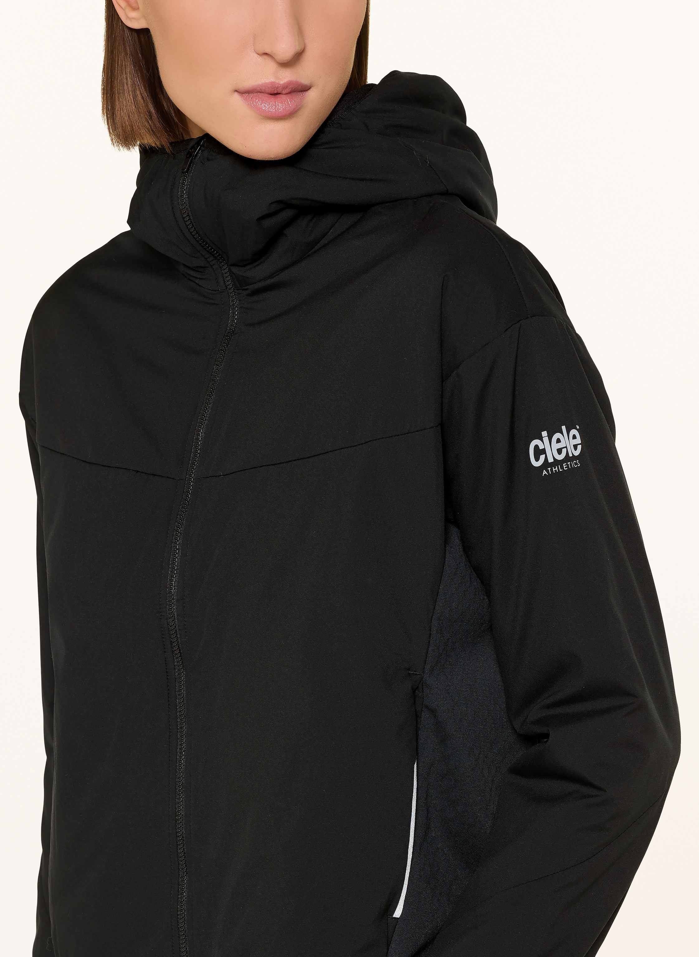 Thumbnail - Ciele Athletics Hybrid-Laufjacke Vlv schwarz