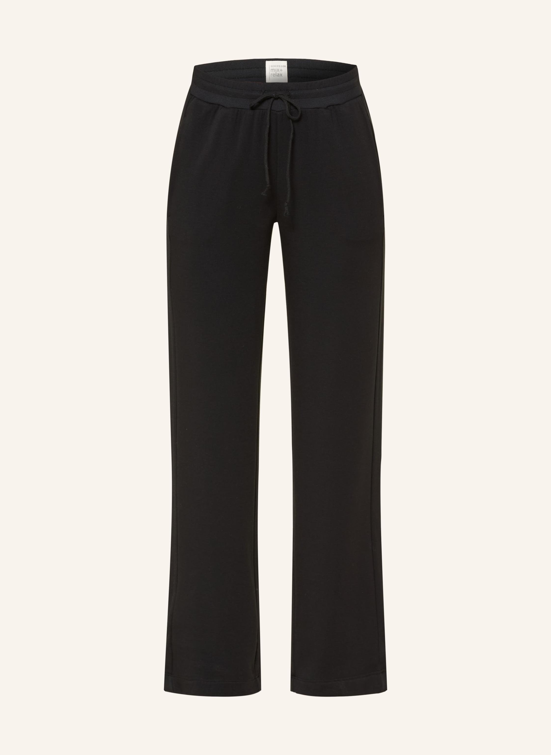 Schiesser Schlafhose Mix+Relax schwarz