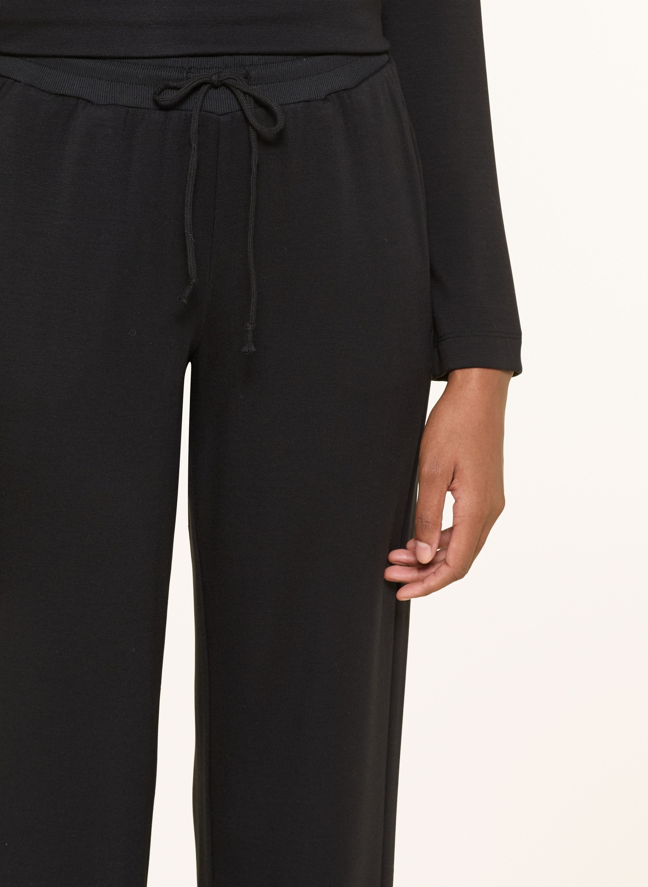 Thumbnail - Schiesser Schlafhose Mix+Relax schwarz