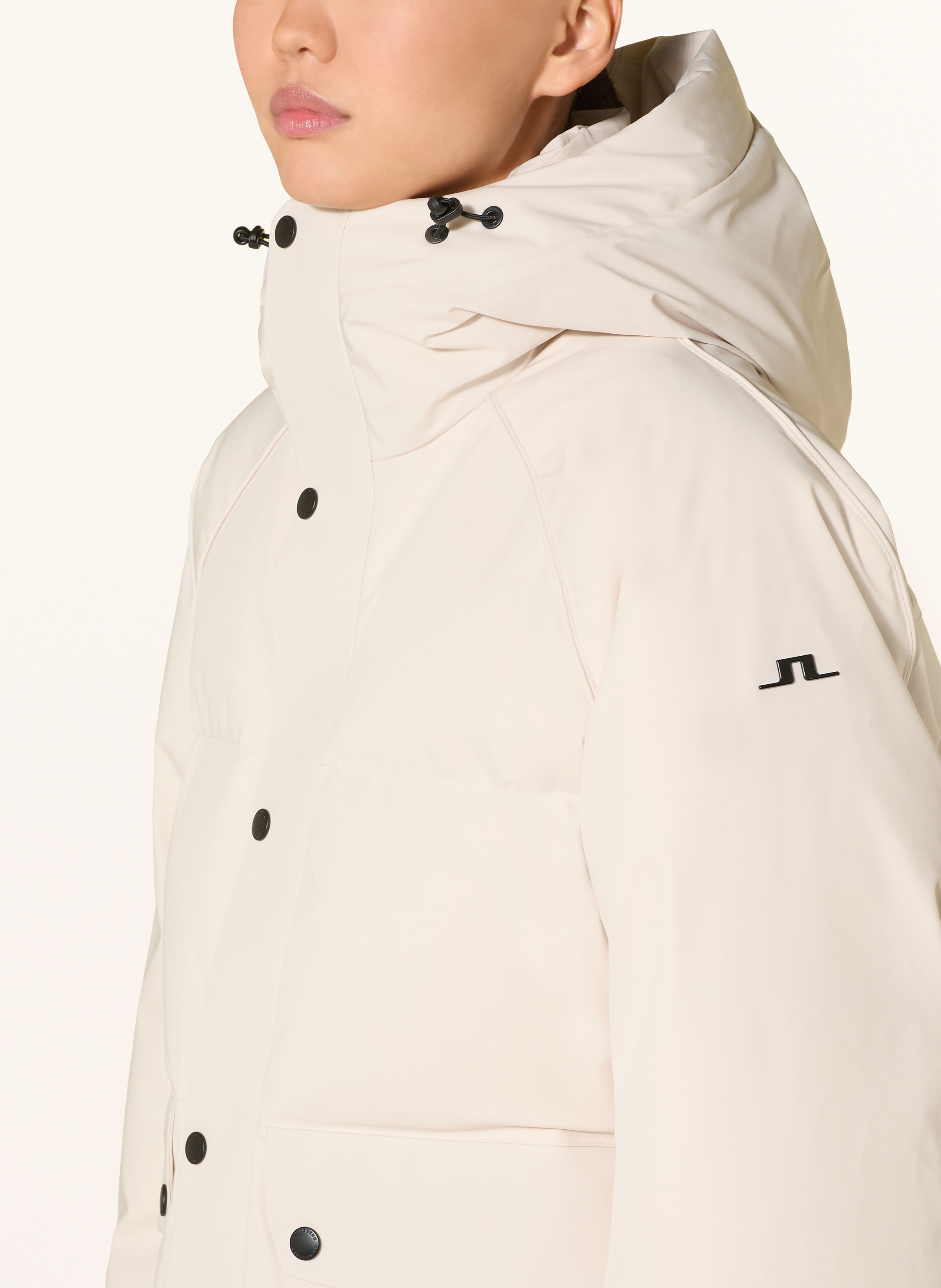 Thumbnail - J.Lindeberg Daunen-Skijacke beige