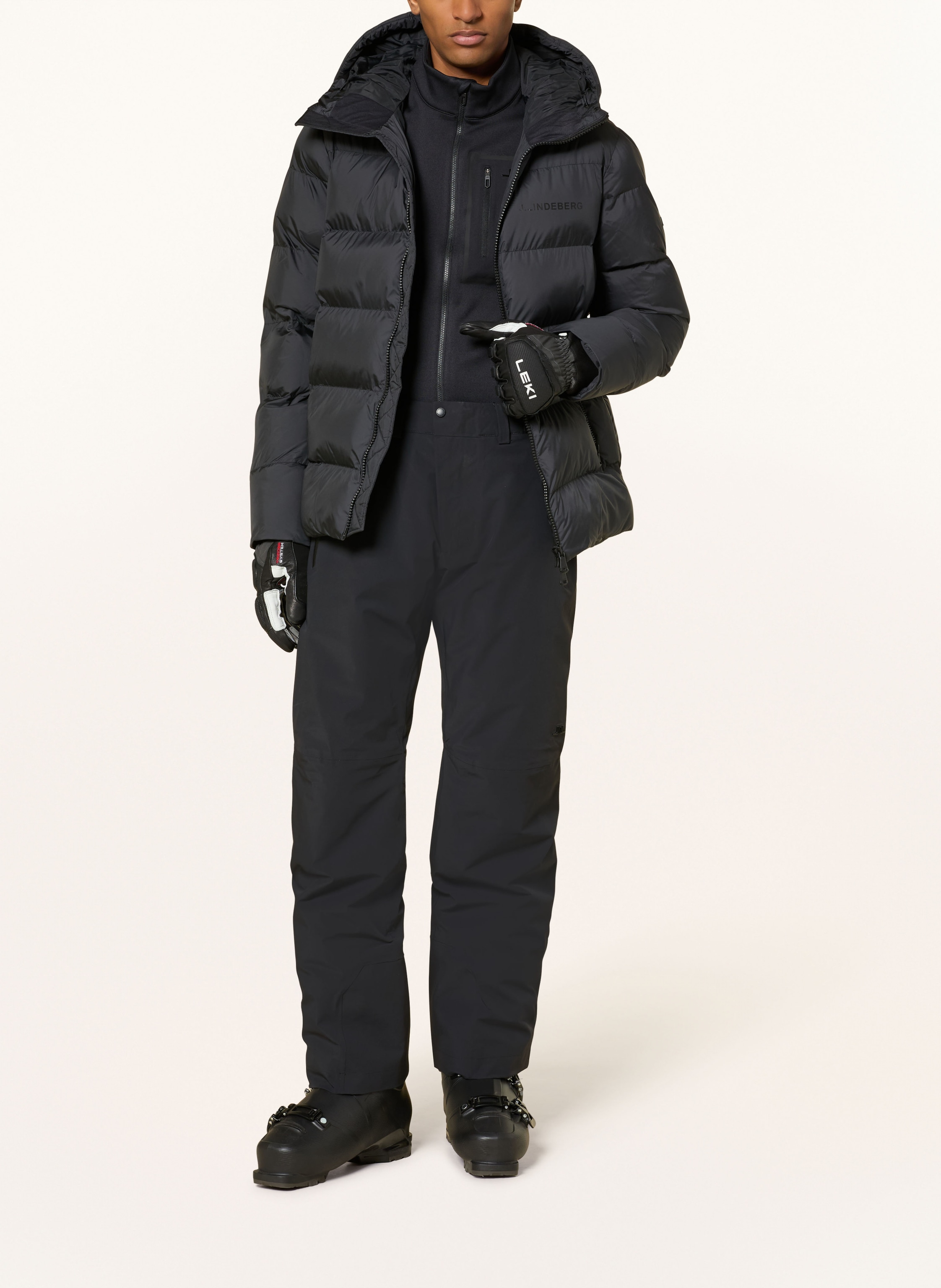 Thumbnail - J.Lindeberg Midlayer-Jacke schwarz