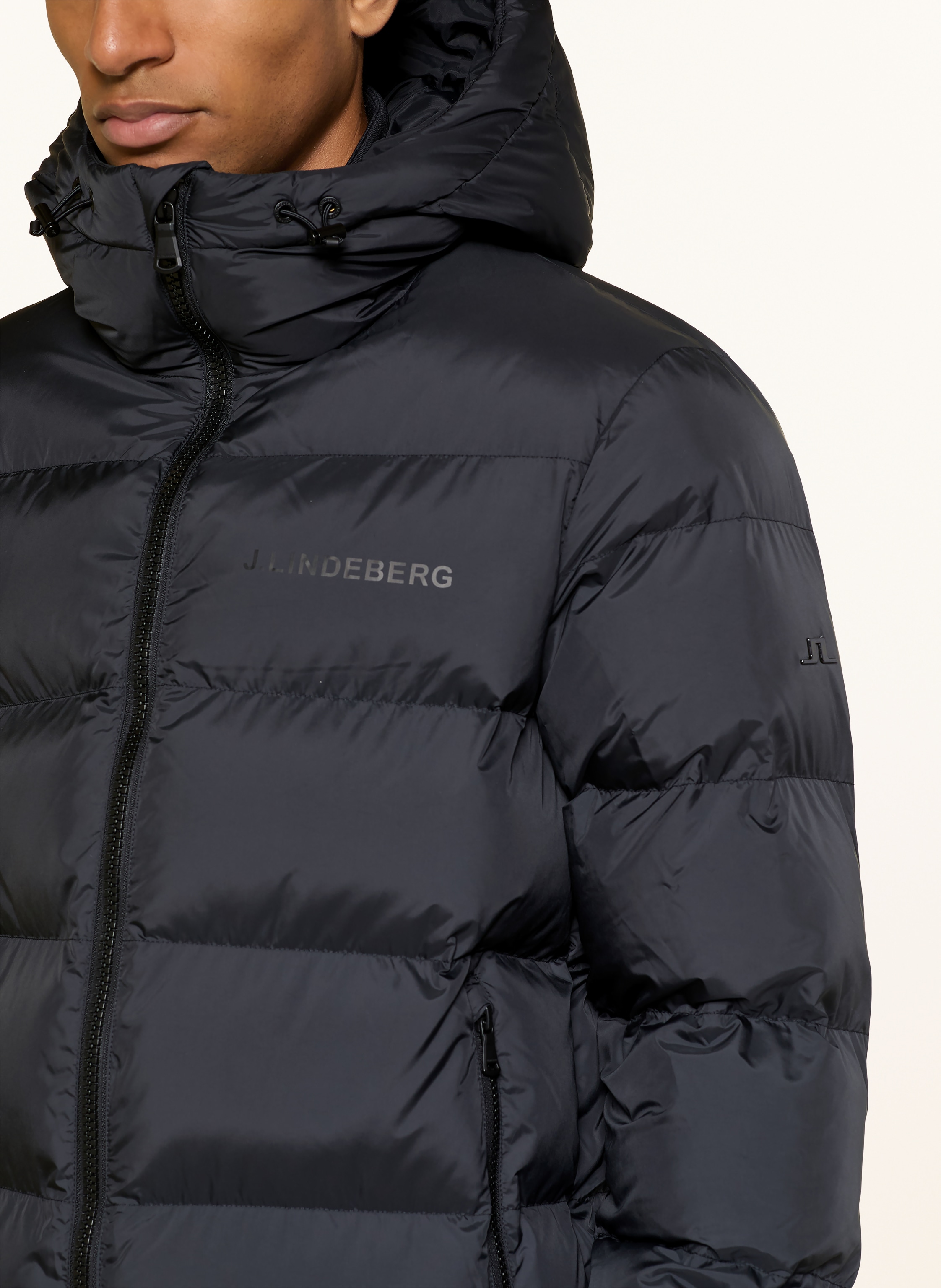 Thumbnail - J.Lindeberg Steppjacke schwarz