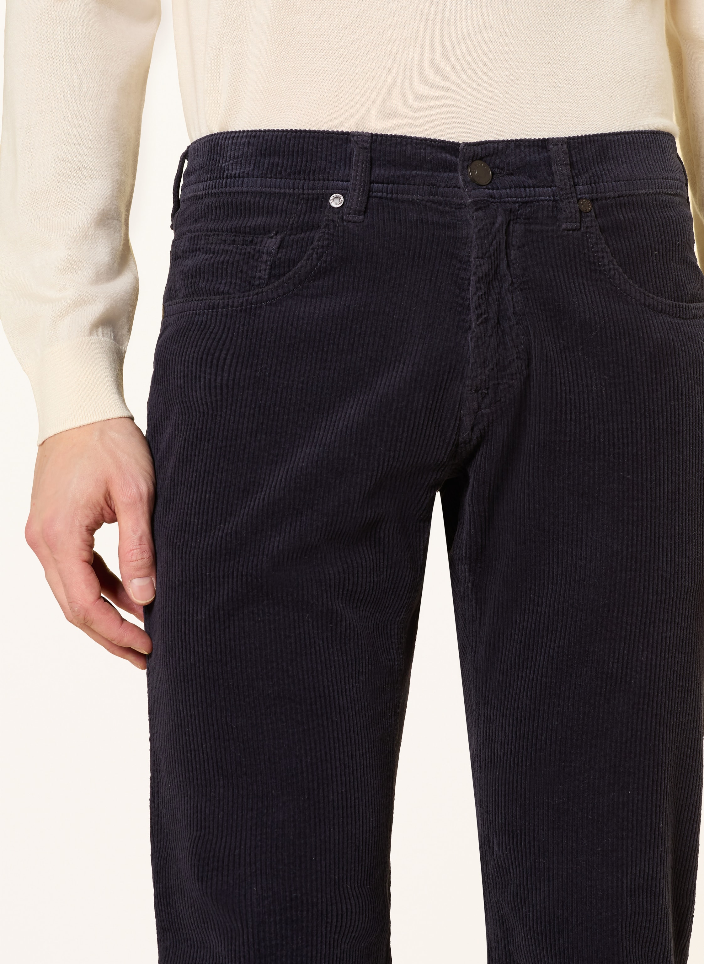 Thumbnail - Baldessarini Cordhose Regular Fit blau