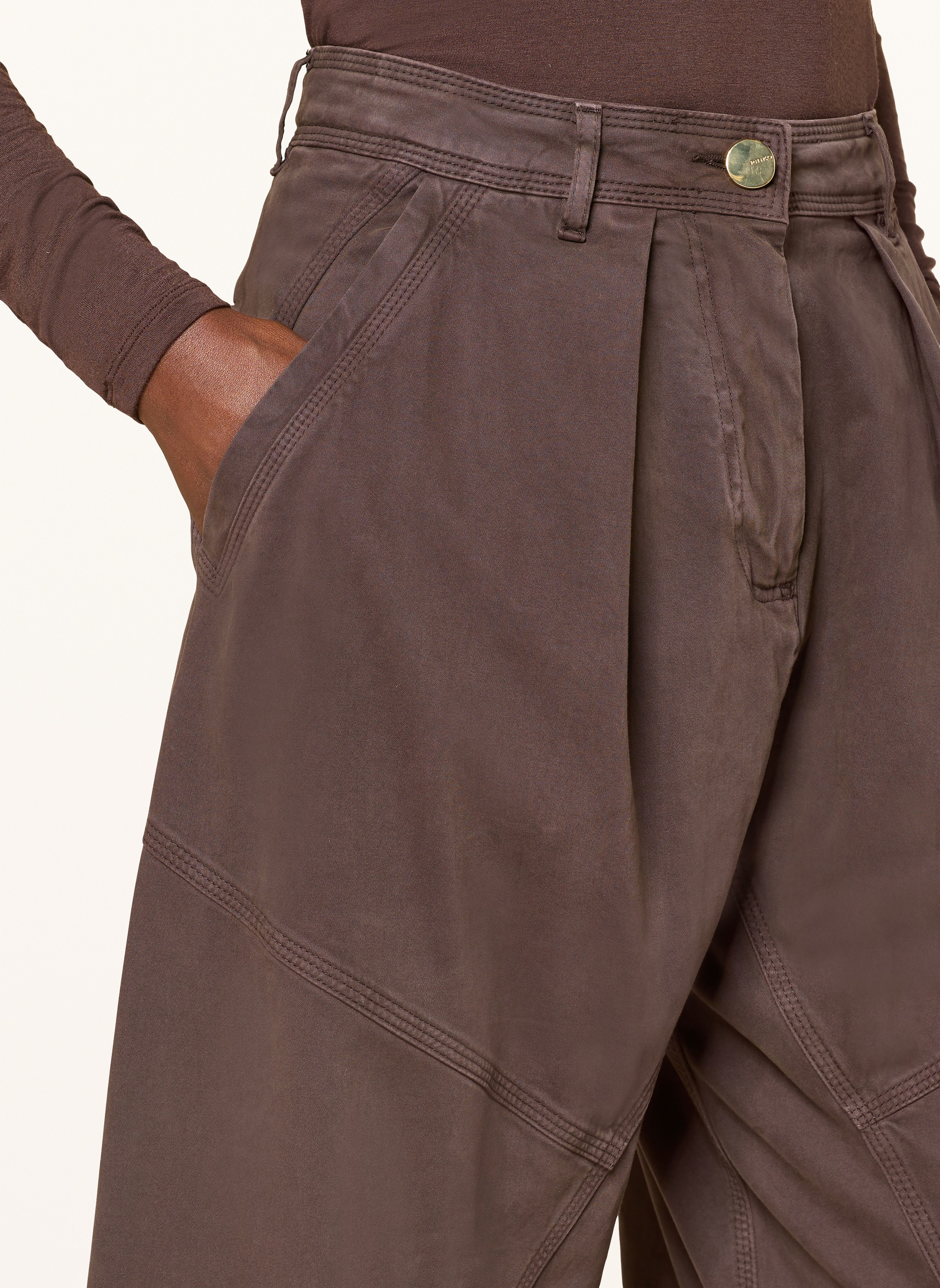 Thumbnail - Pinko Hose braun