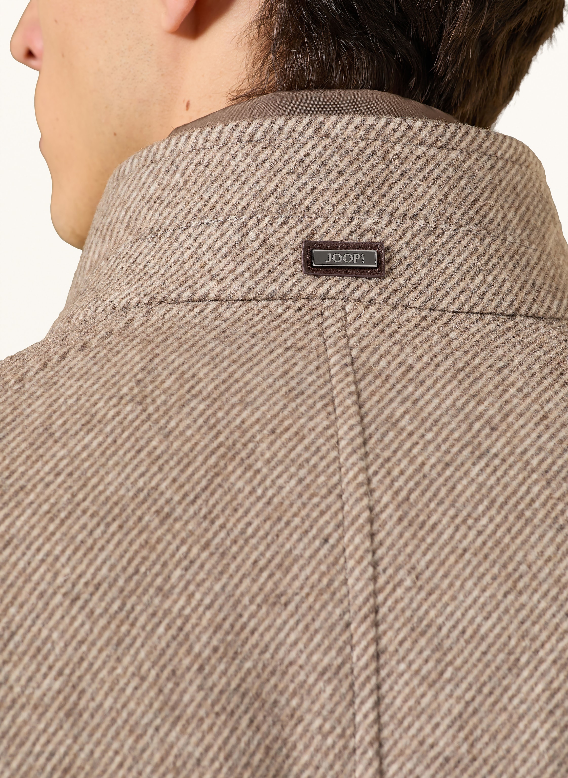 Thumbnail - Joop! Wollmantel Maico Mit Herausnehmbarer Blende beige