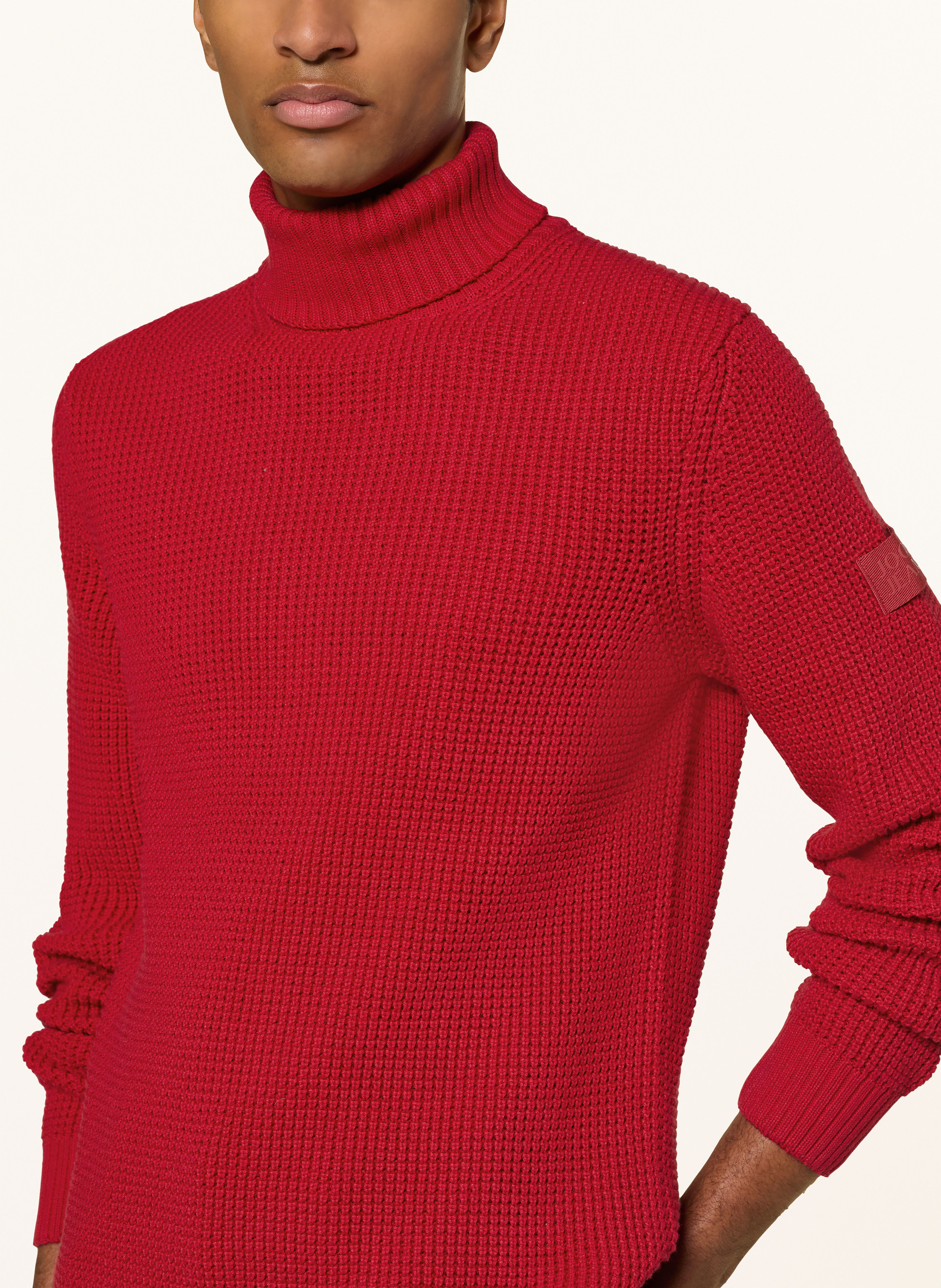 Thumbnail - Joop! Jeans Rollkragenpullover Hollio rot