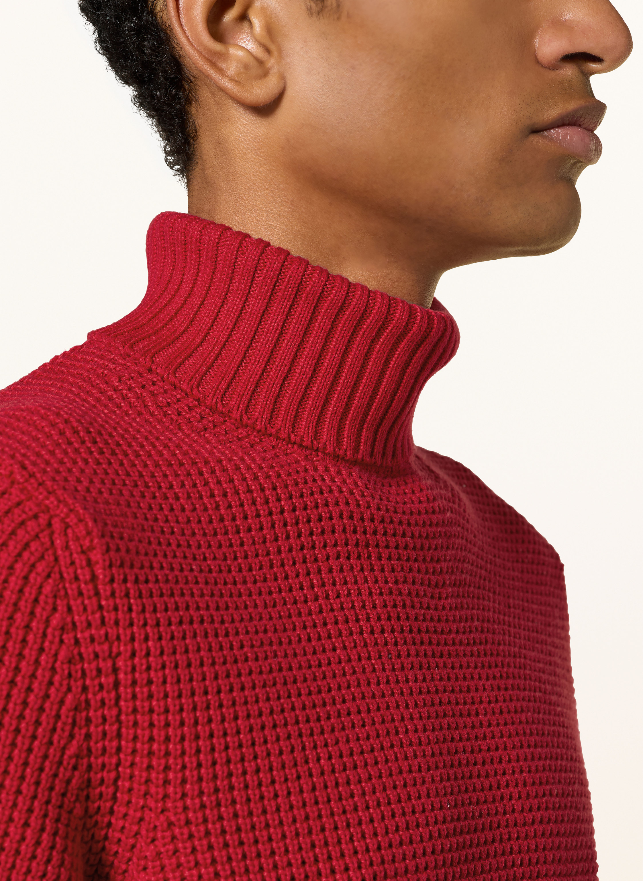 Thumbnail - Joop! Jeans Rollkragenpullover Hollio rot