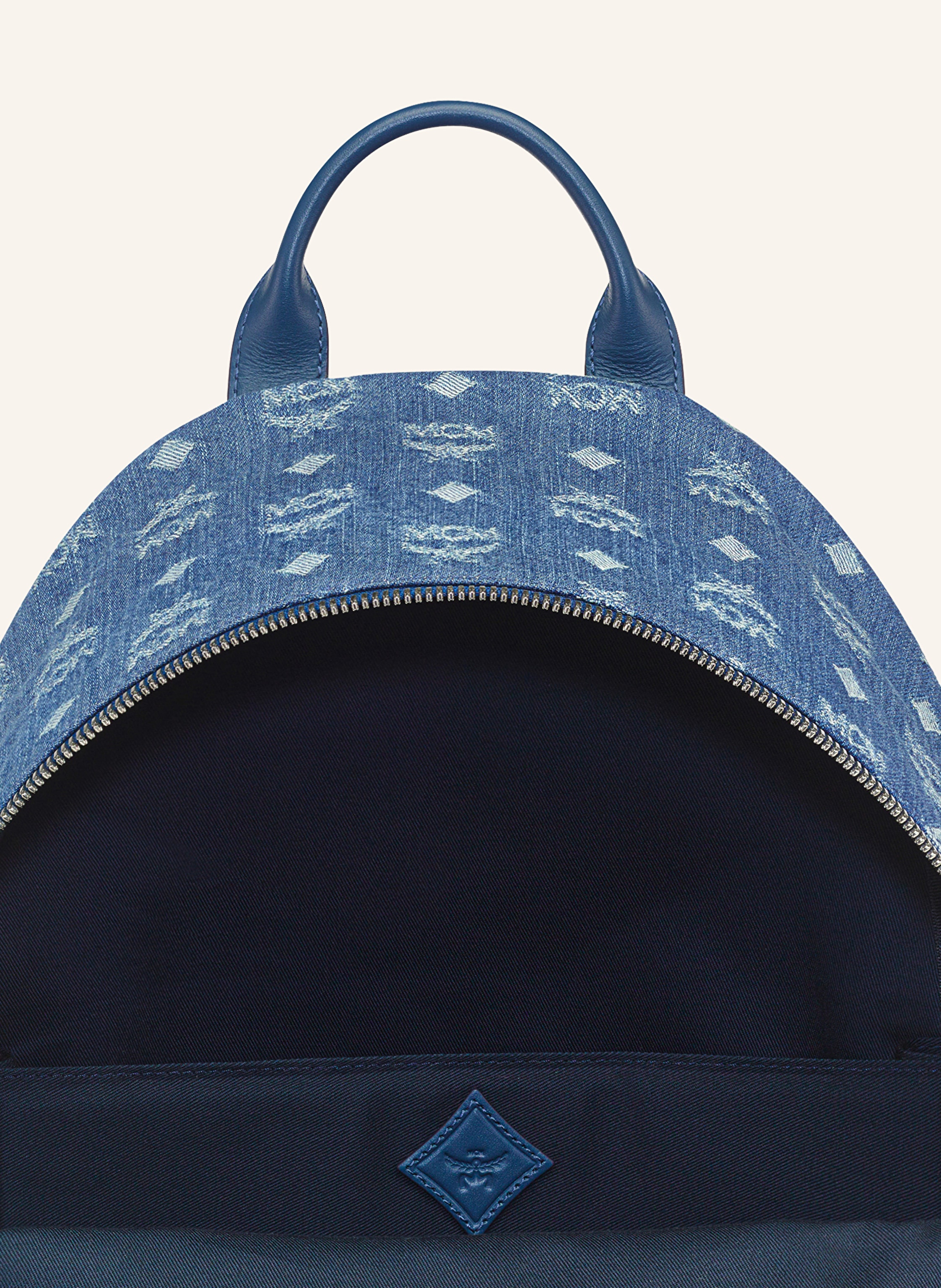 Thumbnail - Mcm Rucksack Stark Medium blau