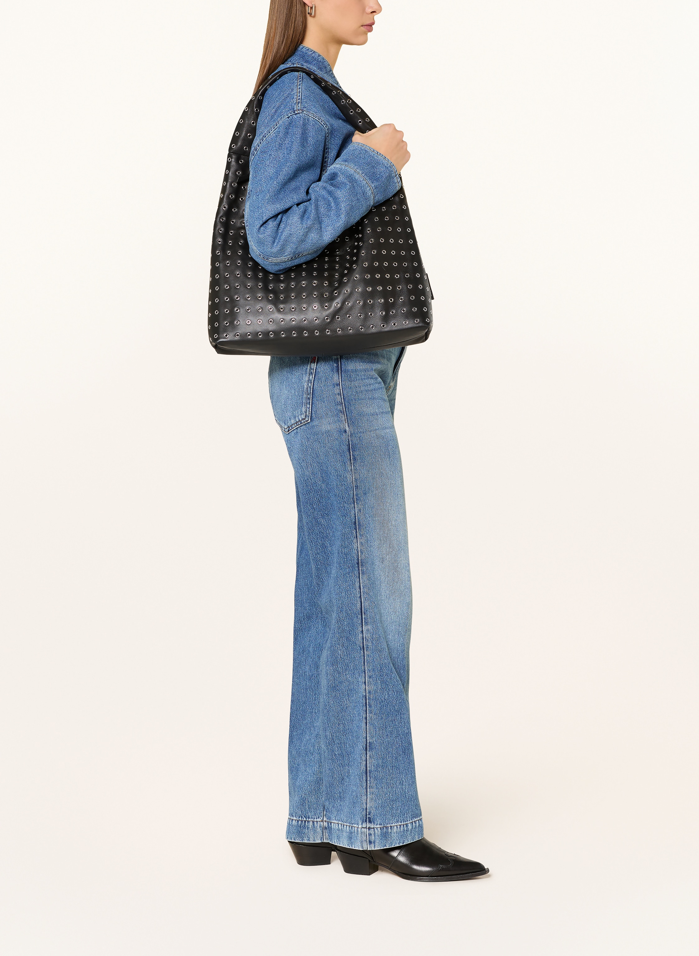Thumbnail - Replay Straight Jeans Melja blau