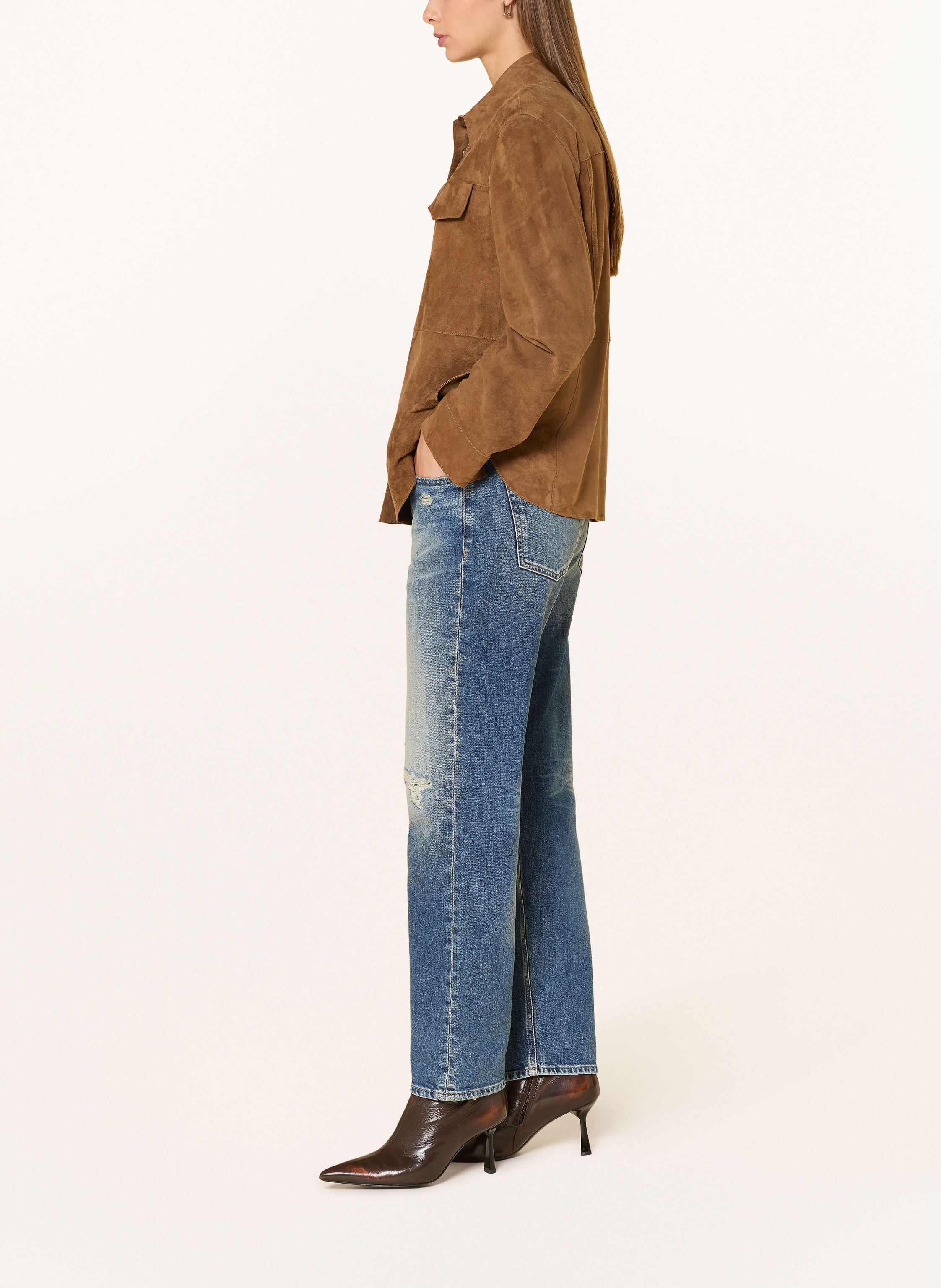 Thumbnail - Replay Boyfriend Jeans Aubry blau