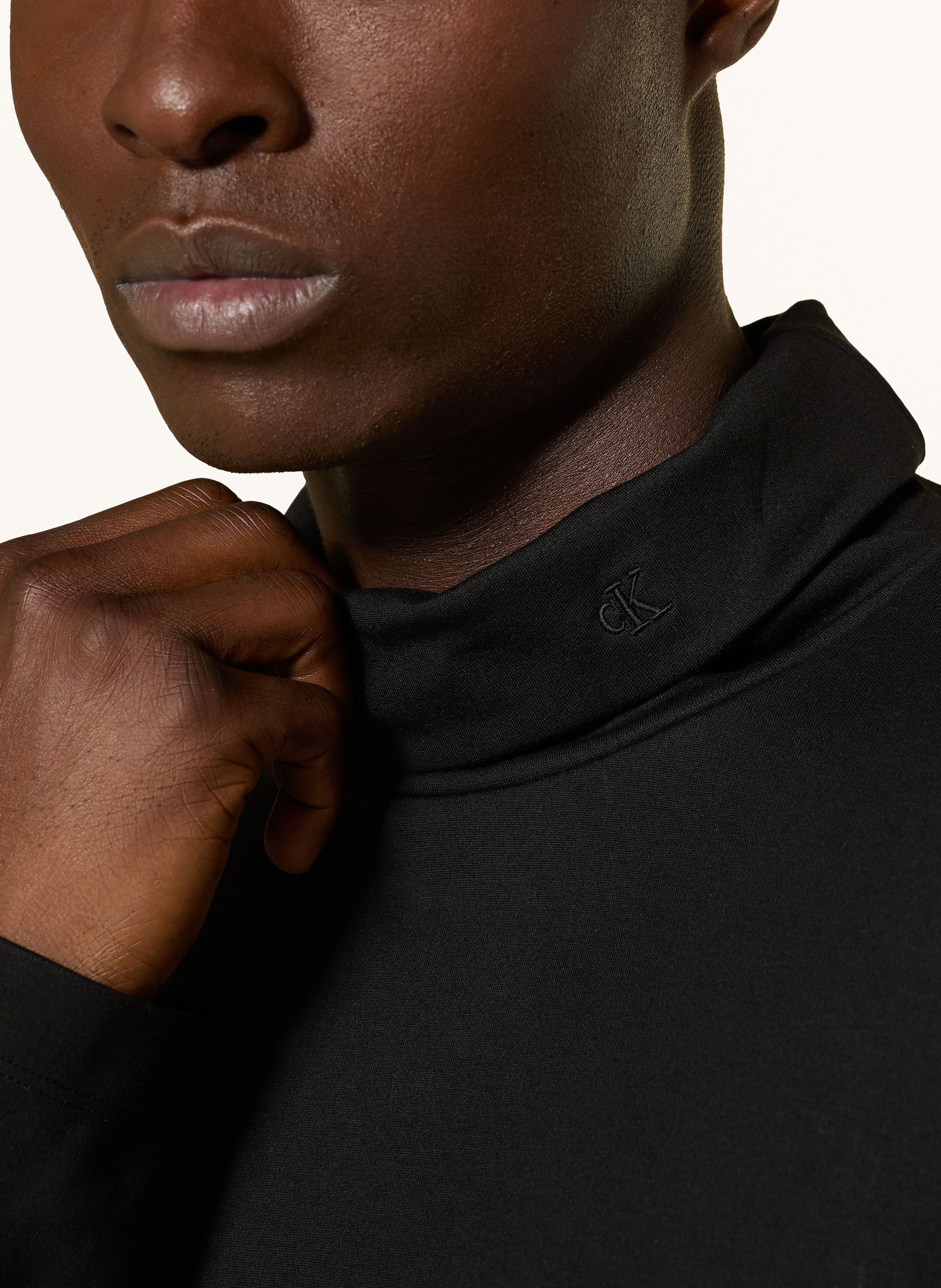 Thumbnail - Calvin Klein Rollkragenshirt schwarz