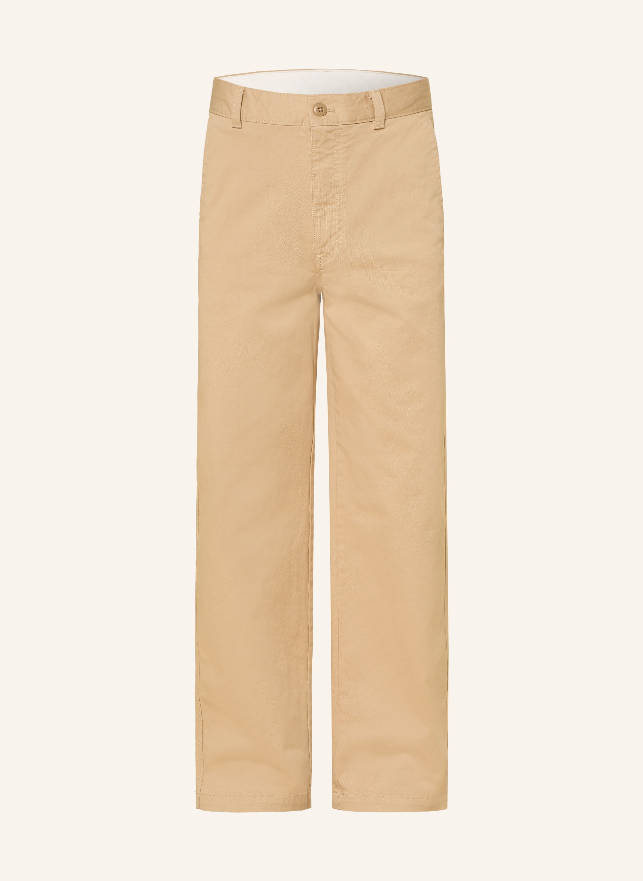 Calvin Klein Jeans Chino Baggy Relaxed Fit beige