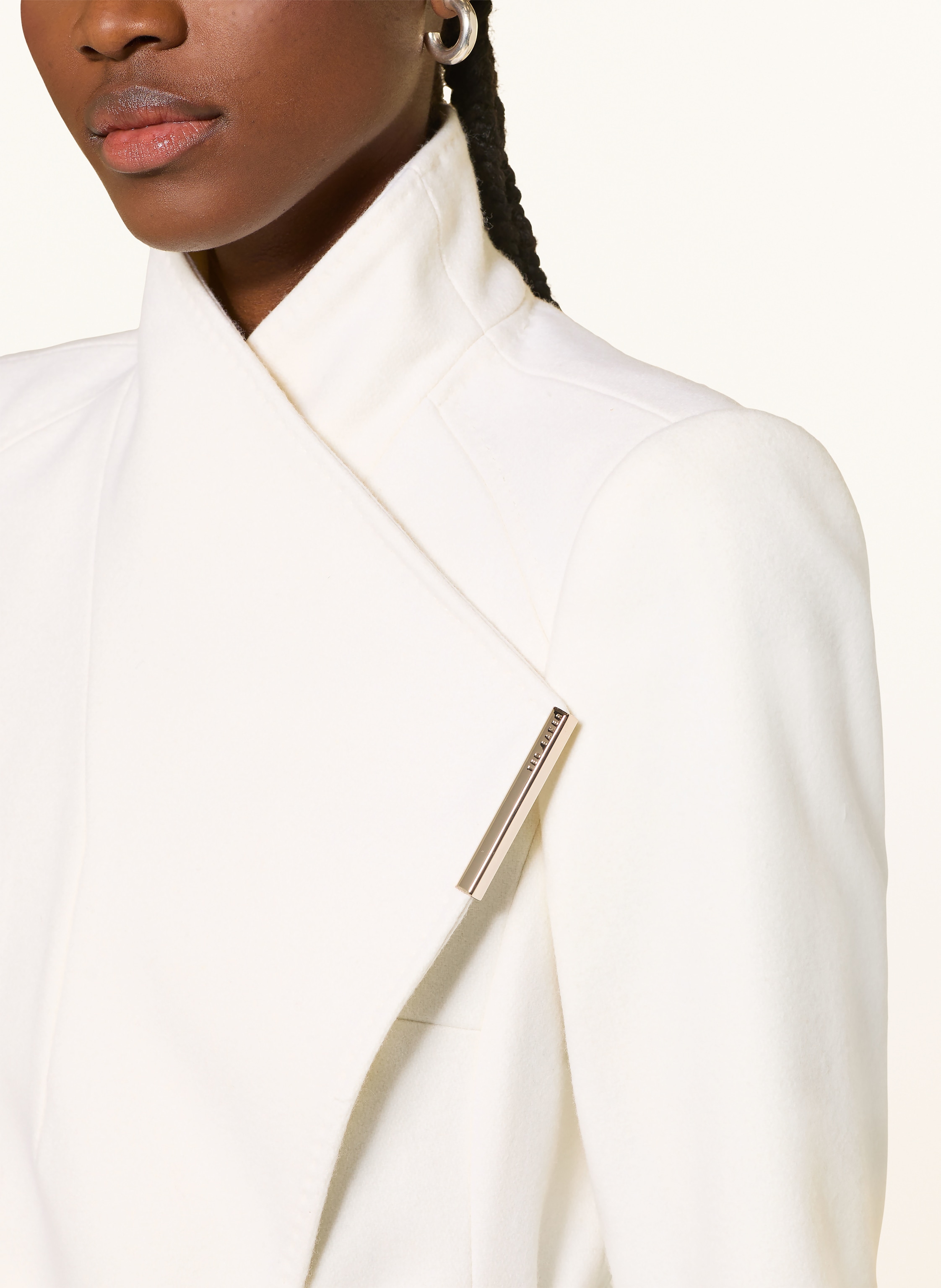 Thumbnail - Ted Baker Wollmantel Rose weiss