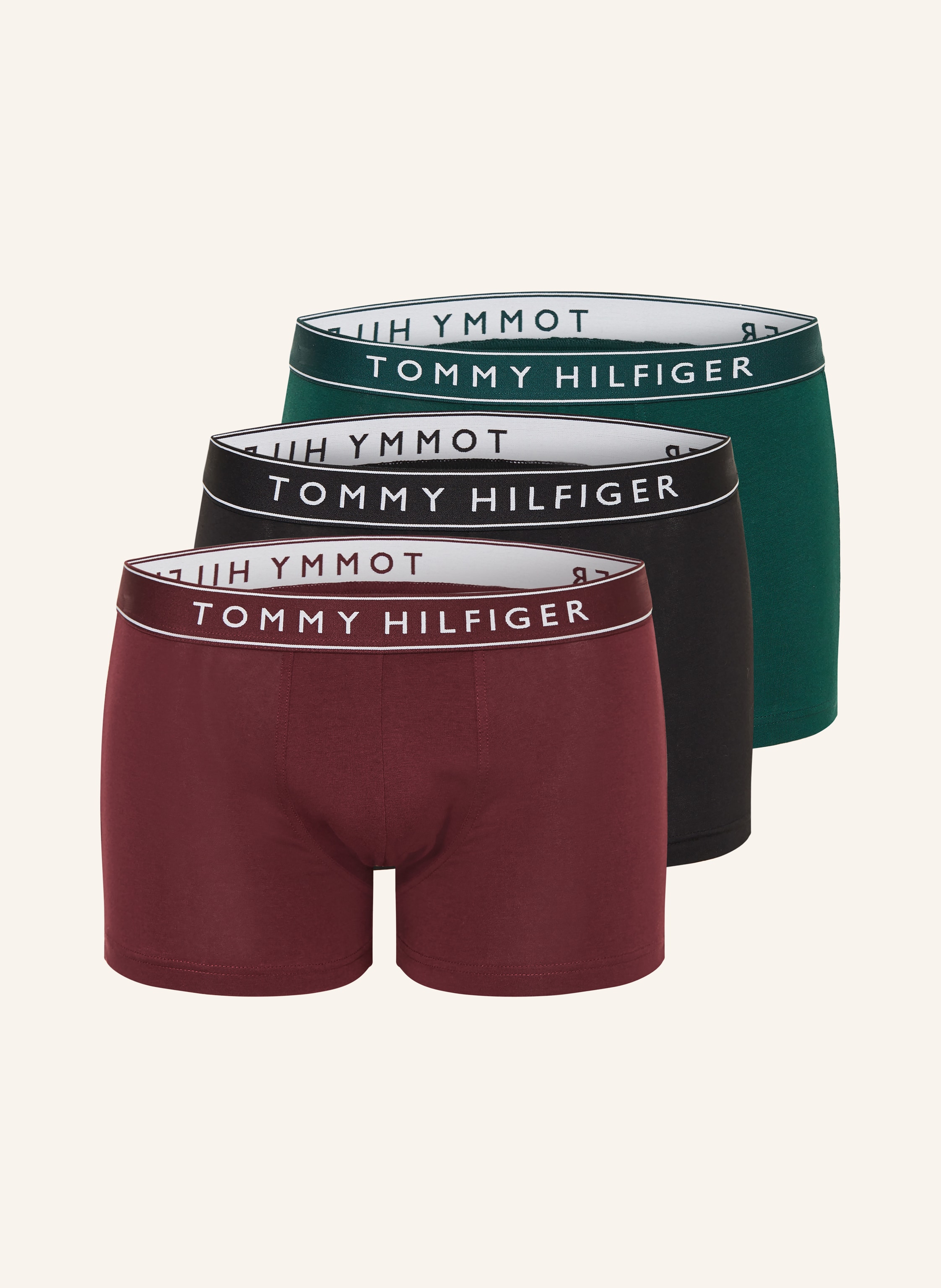 Tommy Hilfiger 3er-Pack Boxershorts gruen