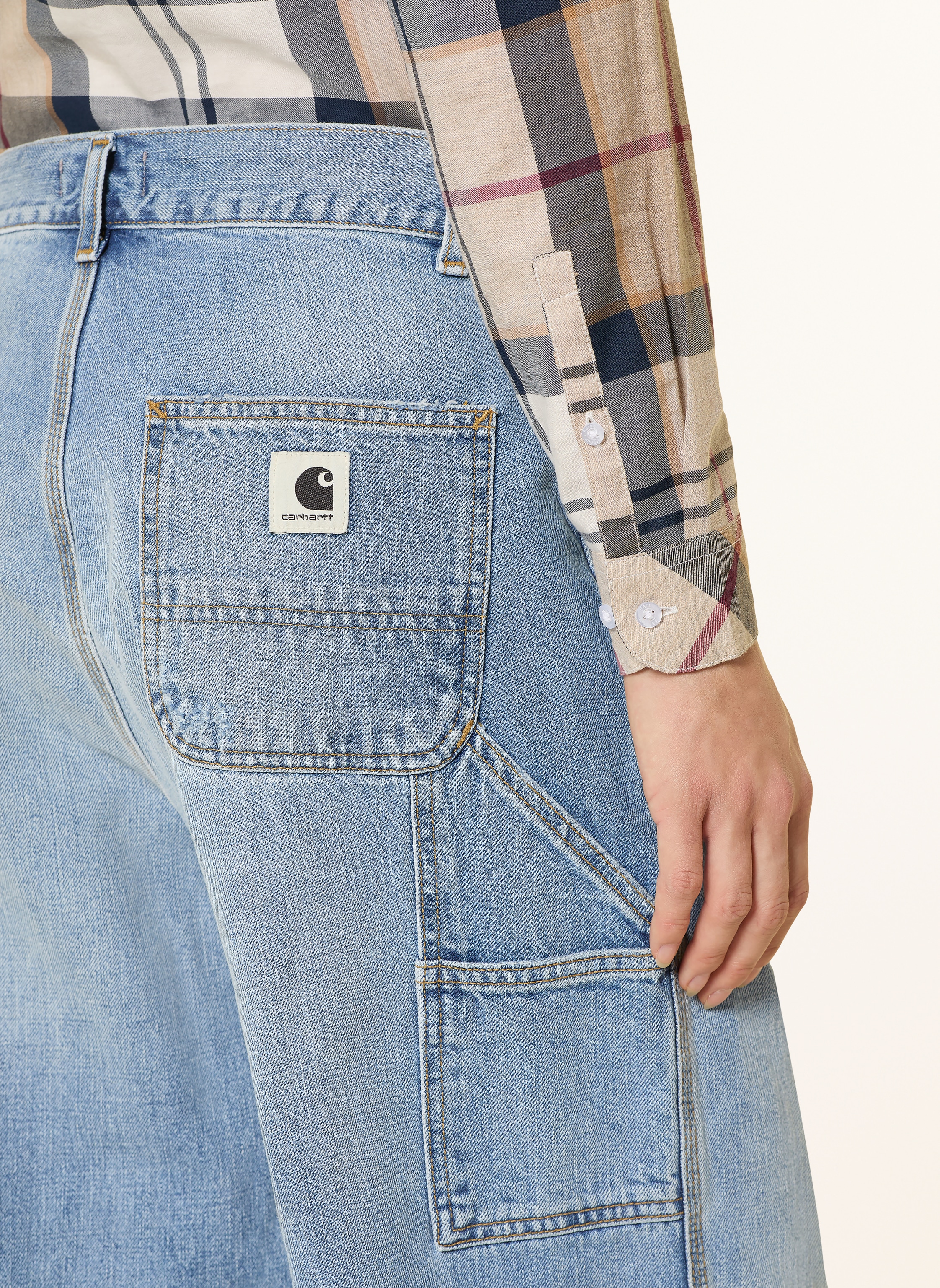 Thumbnail - Carhartt Wip Cargojeans Brandon blau