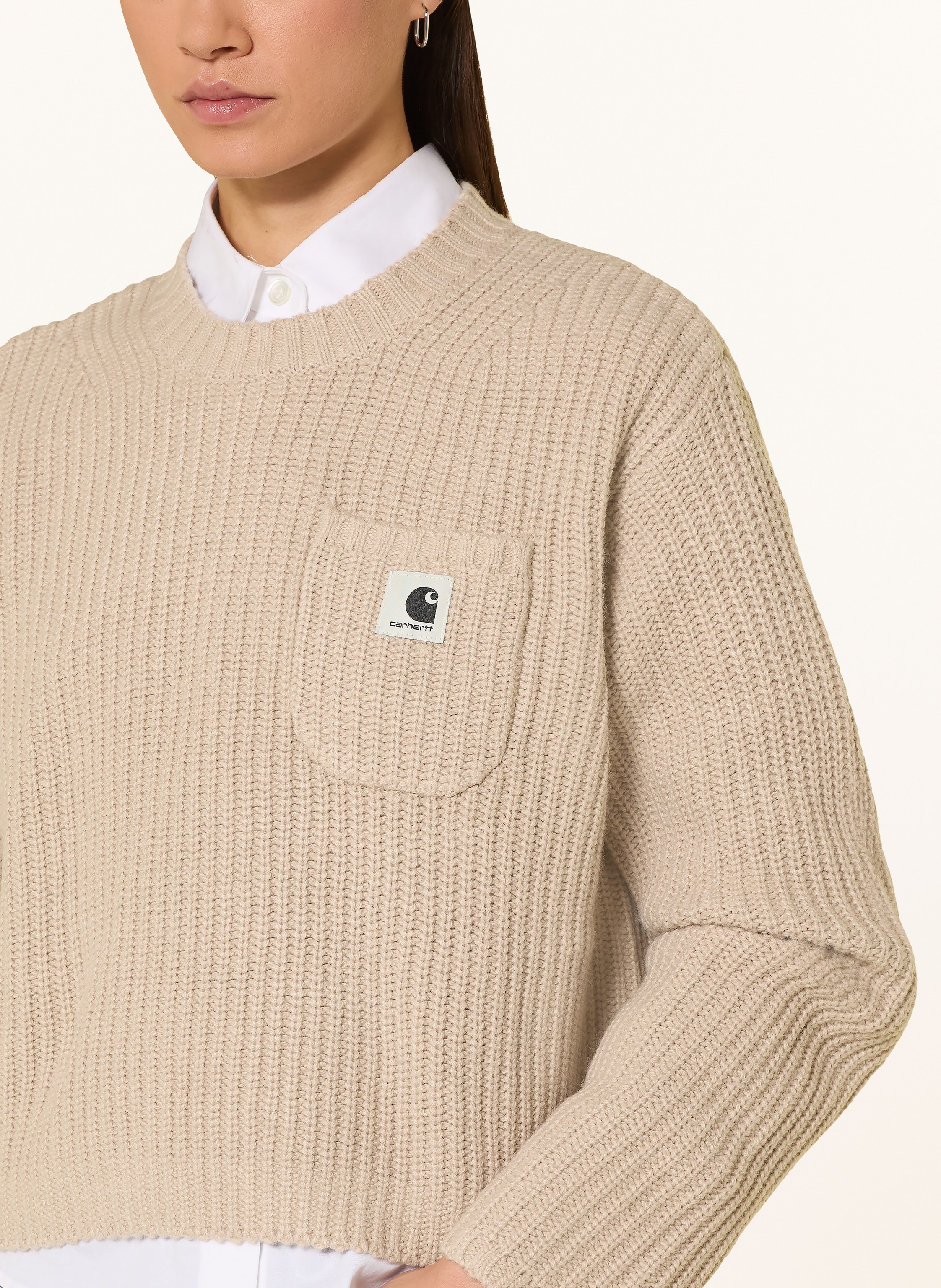 Thumbnail - Carhartt Wip Pullover Mira beige
