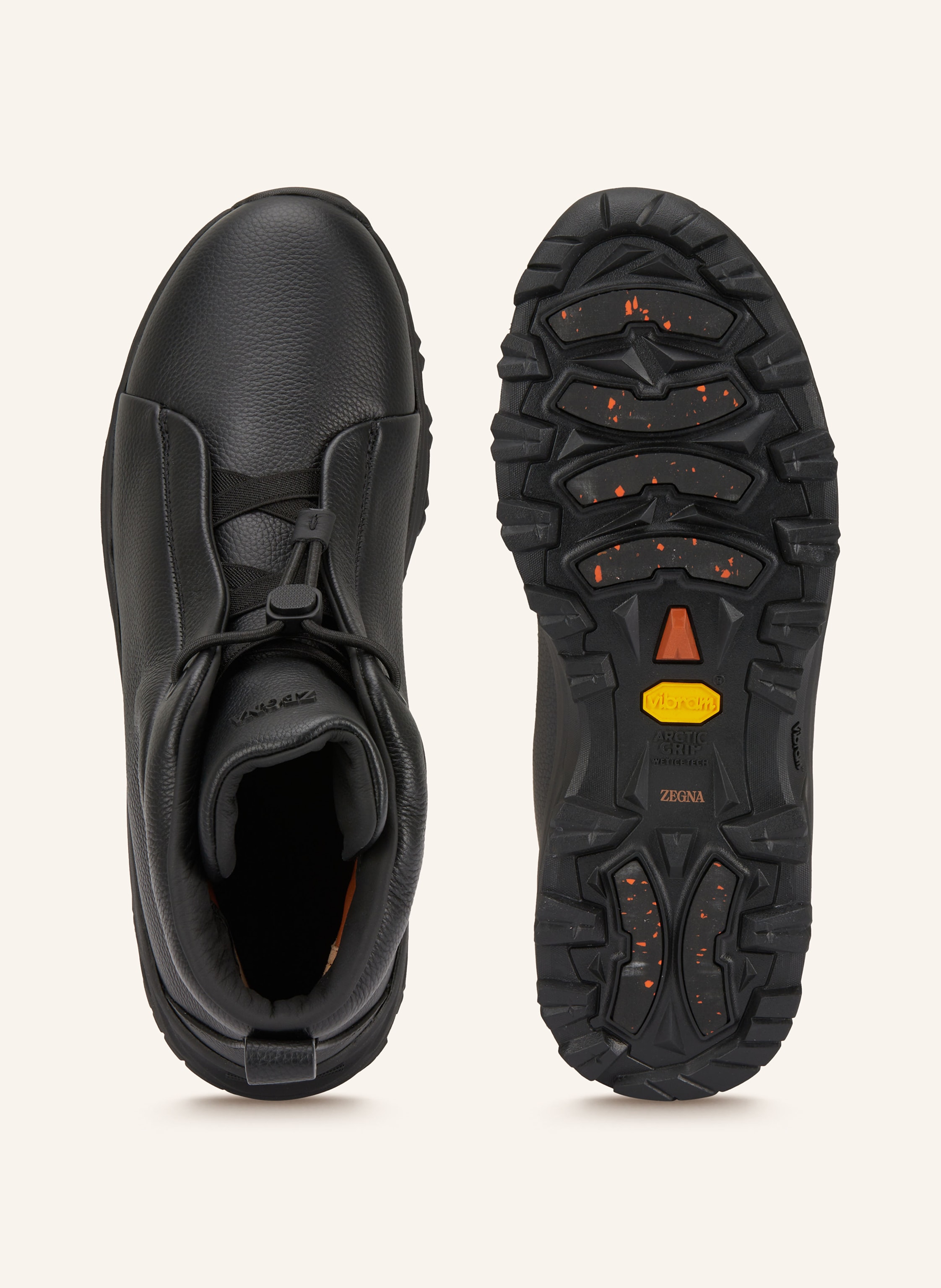 Thumbnail - Zegna Schnürboots schwarz