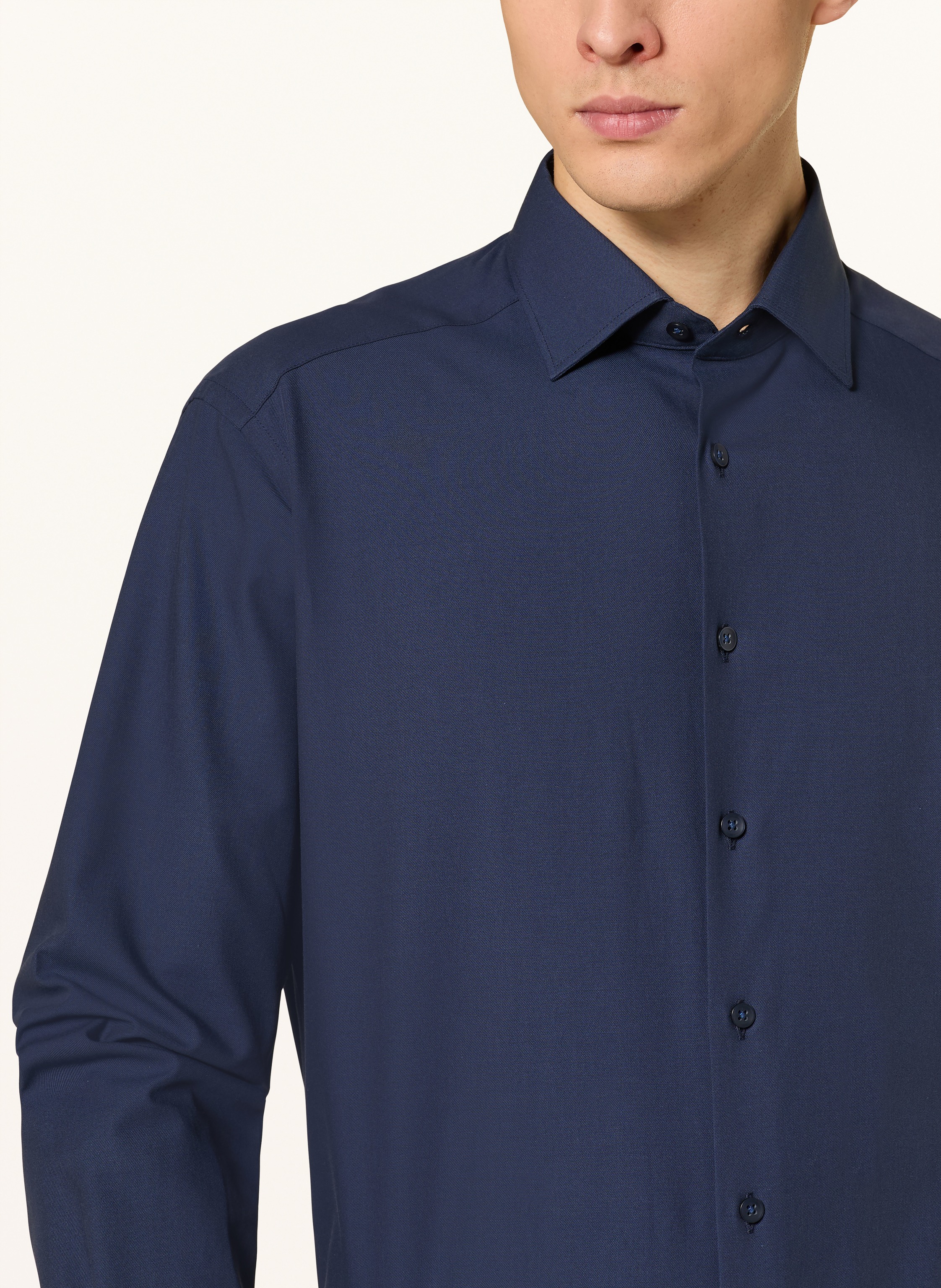 Thumbnail - Olymp Hemd Luxor Comfort Fit blau