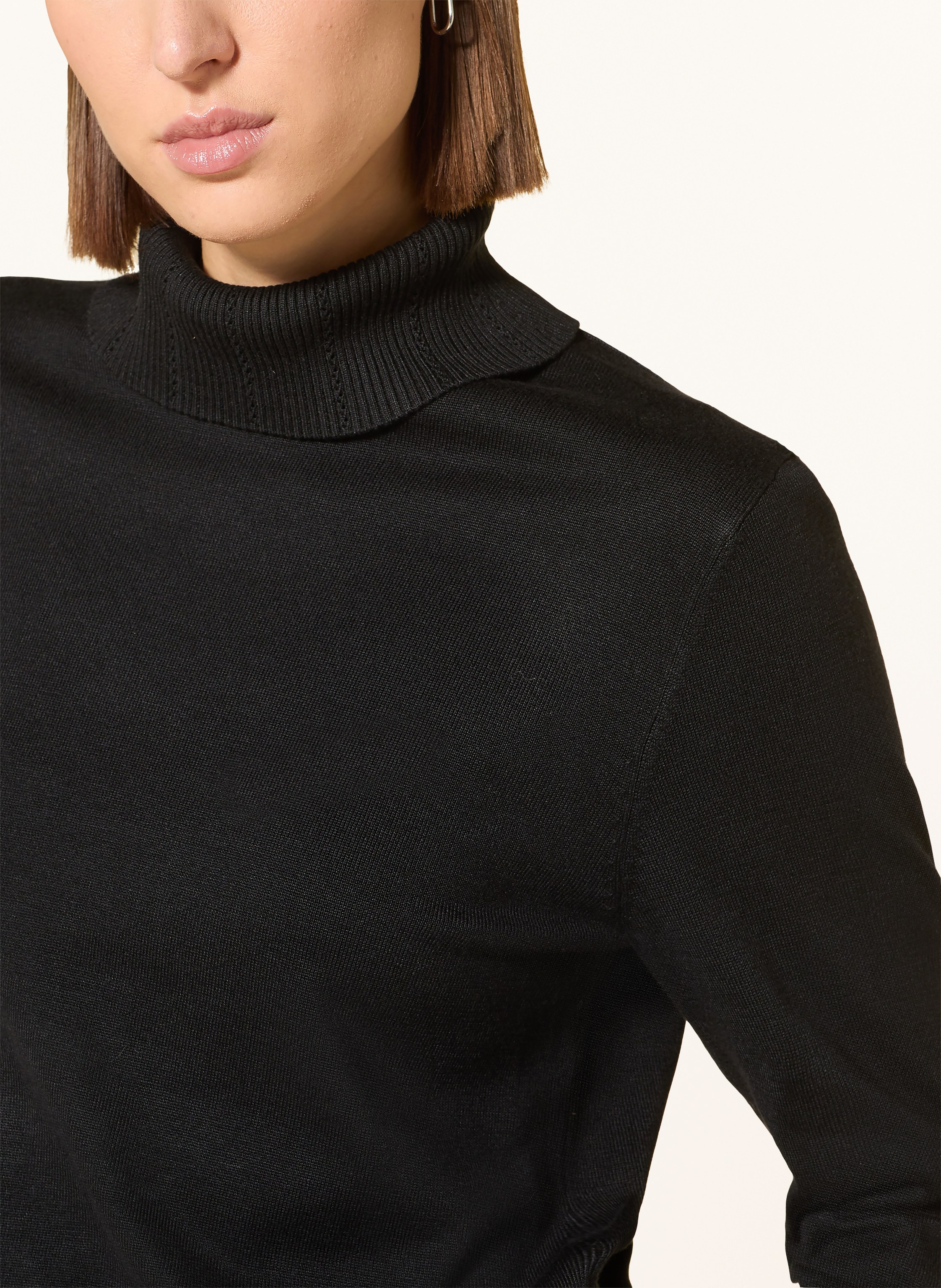 Thumbnail - S.Oliver Black Label Rollkragenpullover schwarz