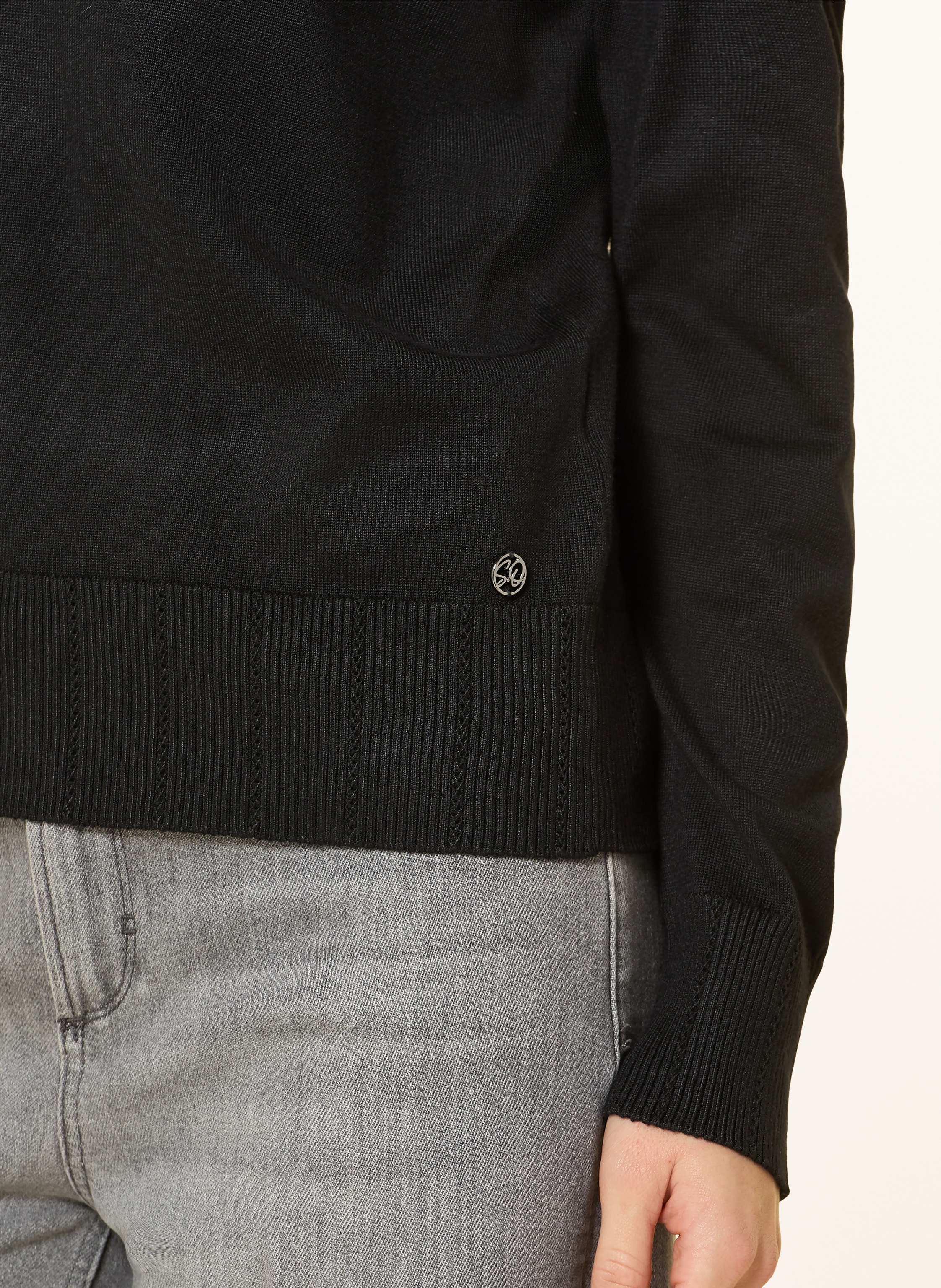 Thumbnail - S.Oliver Black Label Rollkragenpullover schwarz
