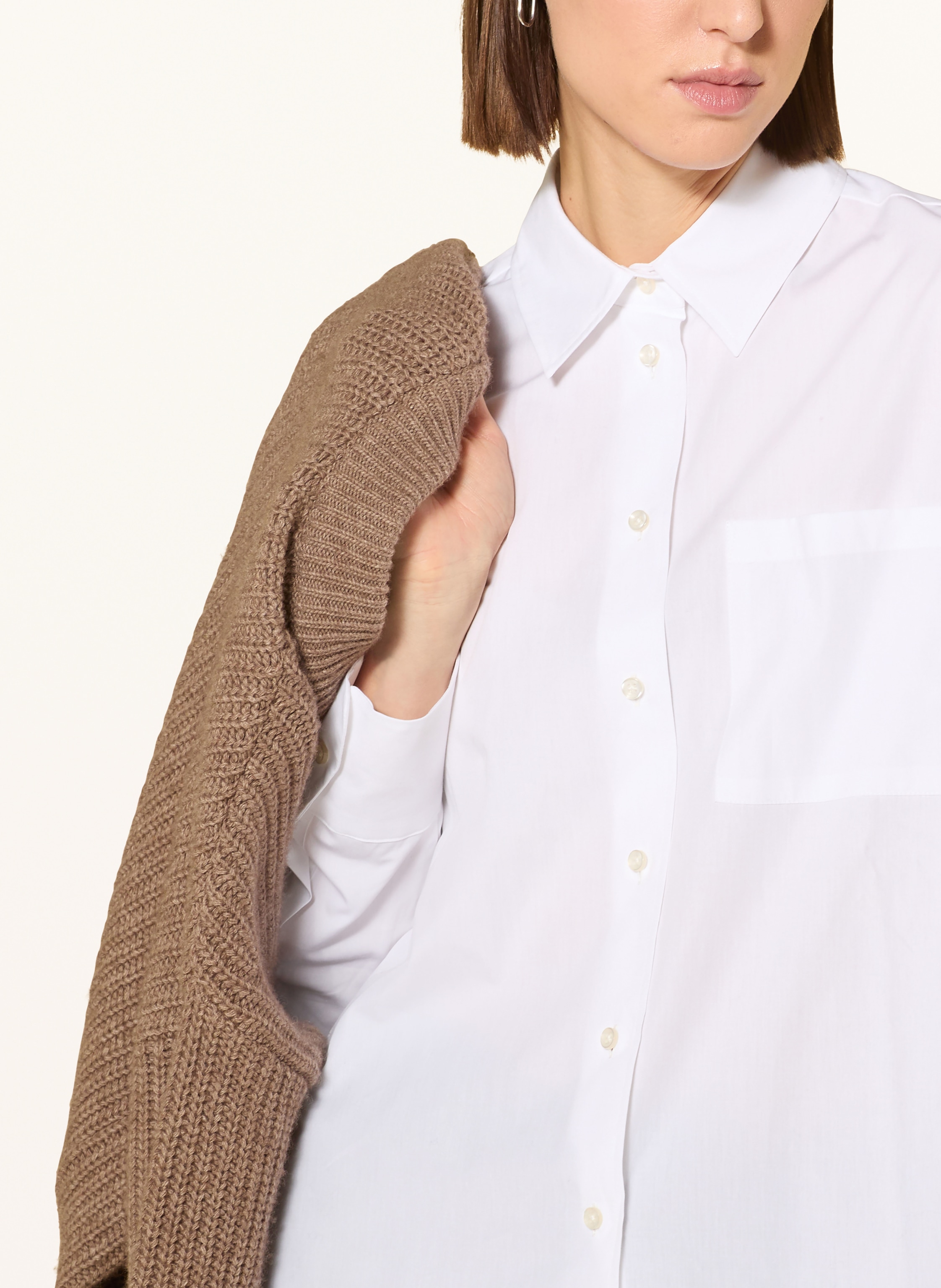 Thumbnail - Desoto Hemdbluse Finja weiss