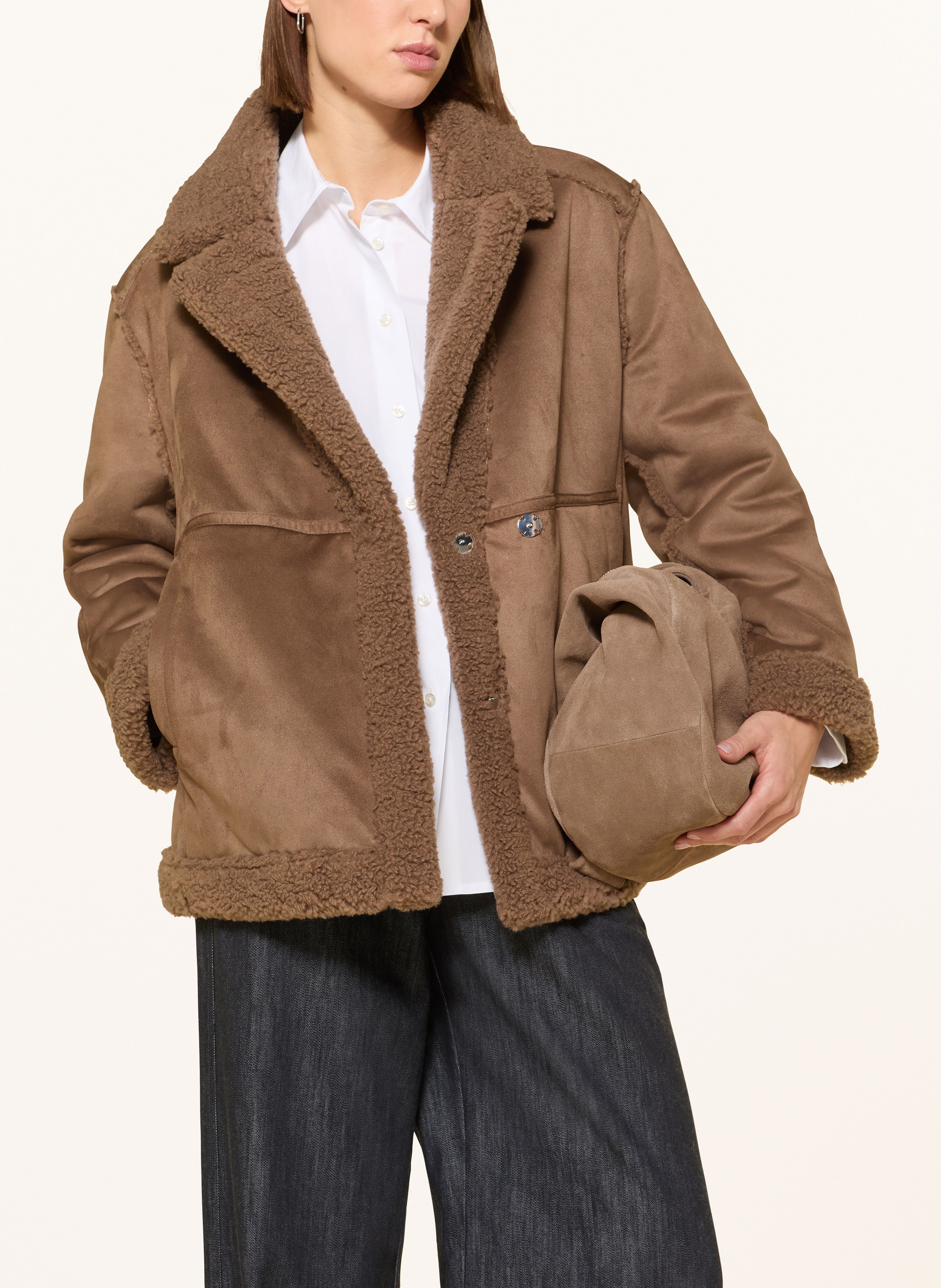 Thumbnail - Desoto Hemdbluse Finja weiss