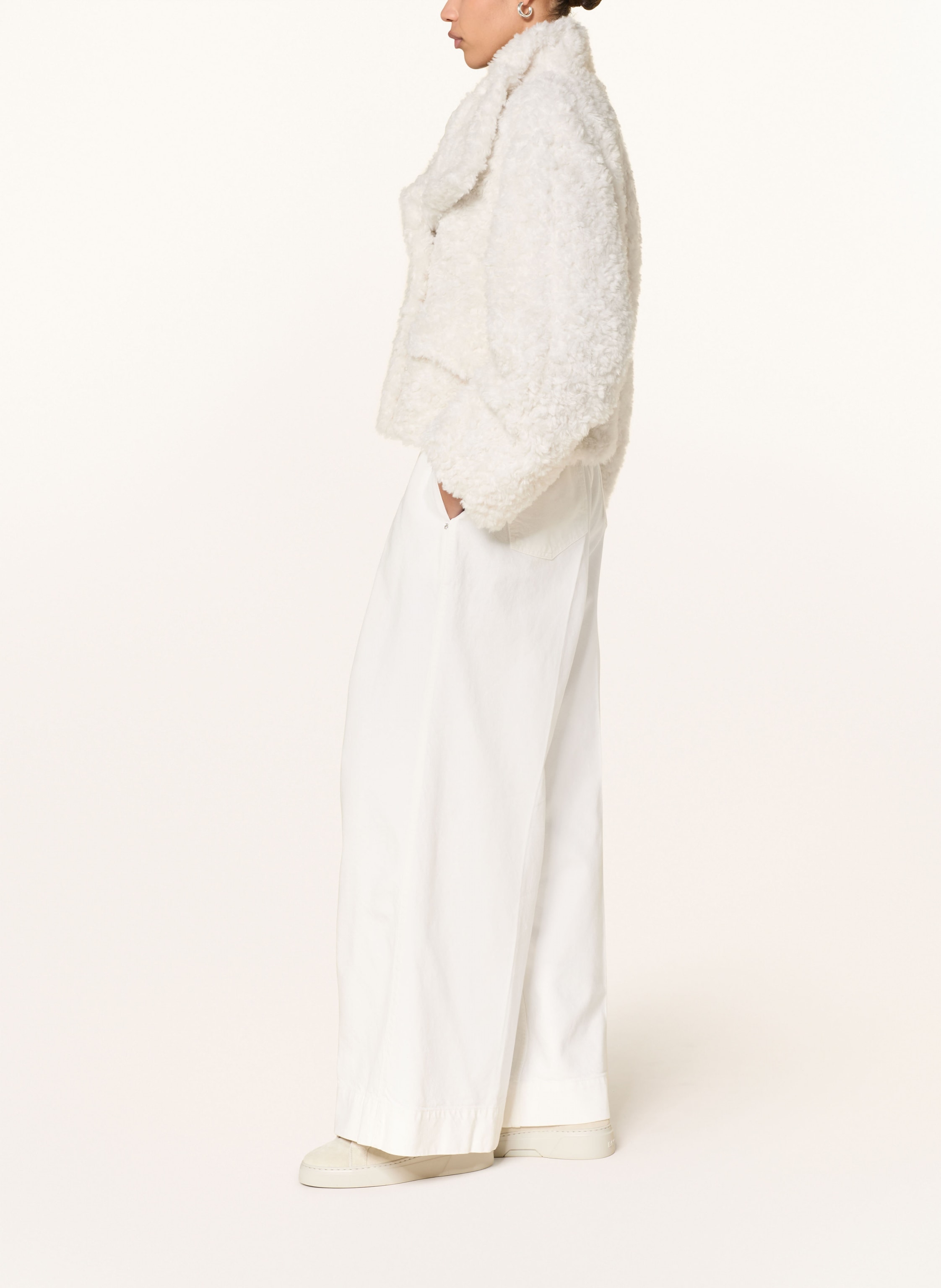 Thumbnail - Boss Wide Leg Jeans Central 5.0 weiss