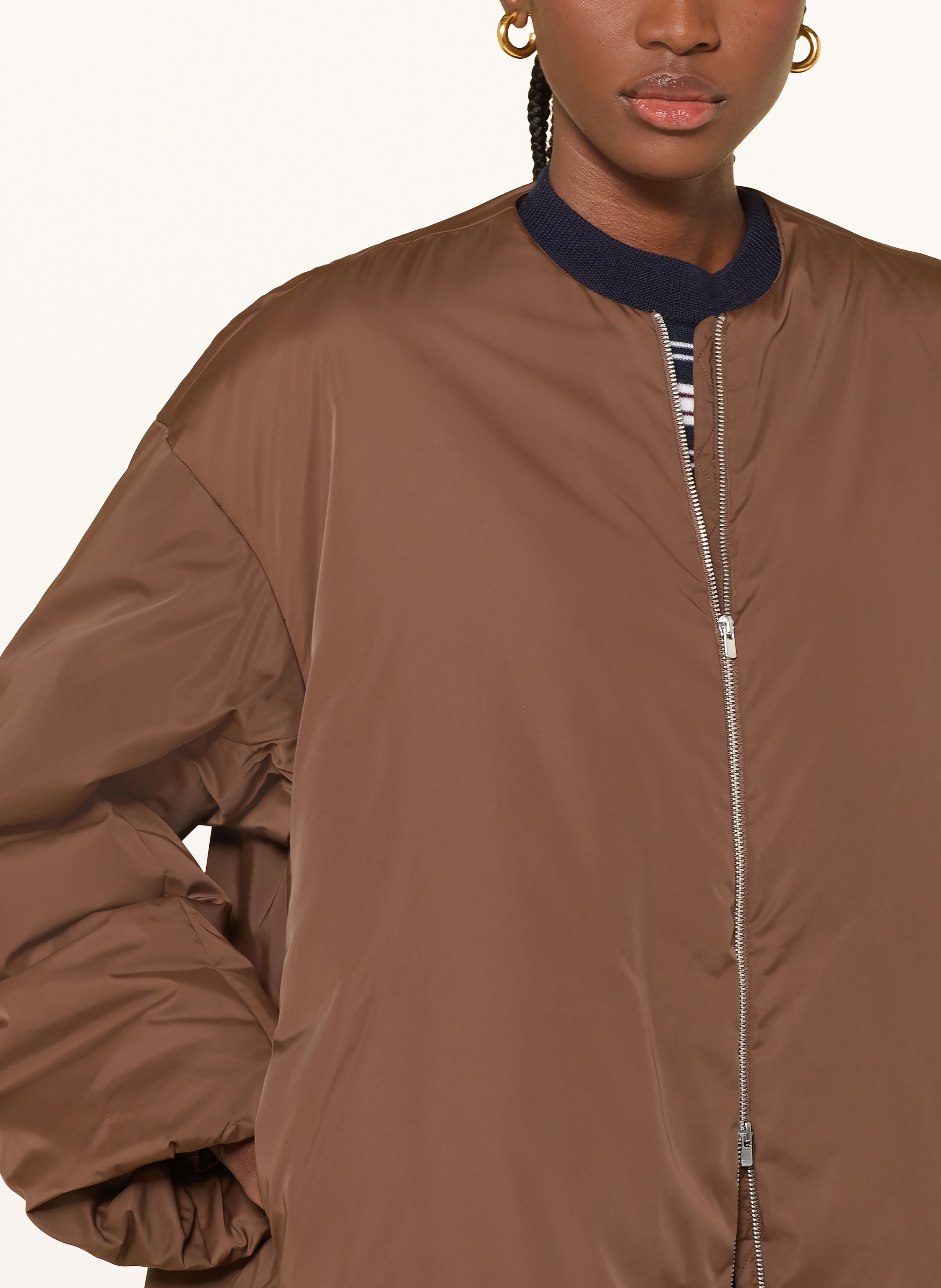 Thumbnail - Mrs & Hugs Daunenjacke braun