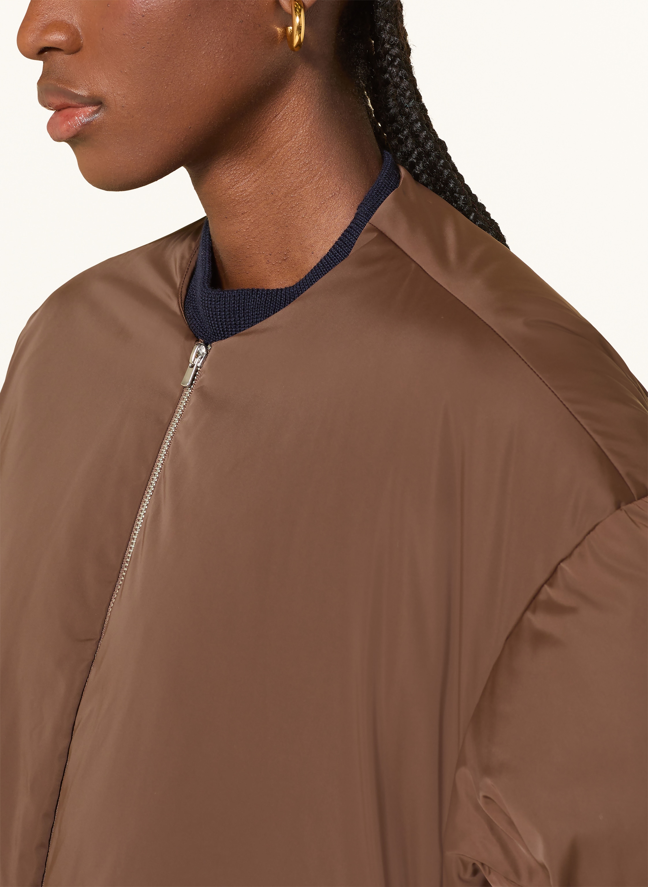 Thumbnail - Mrs & Hugs Daunenjacke braun