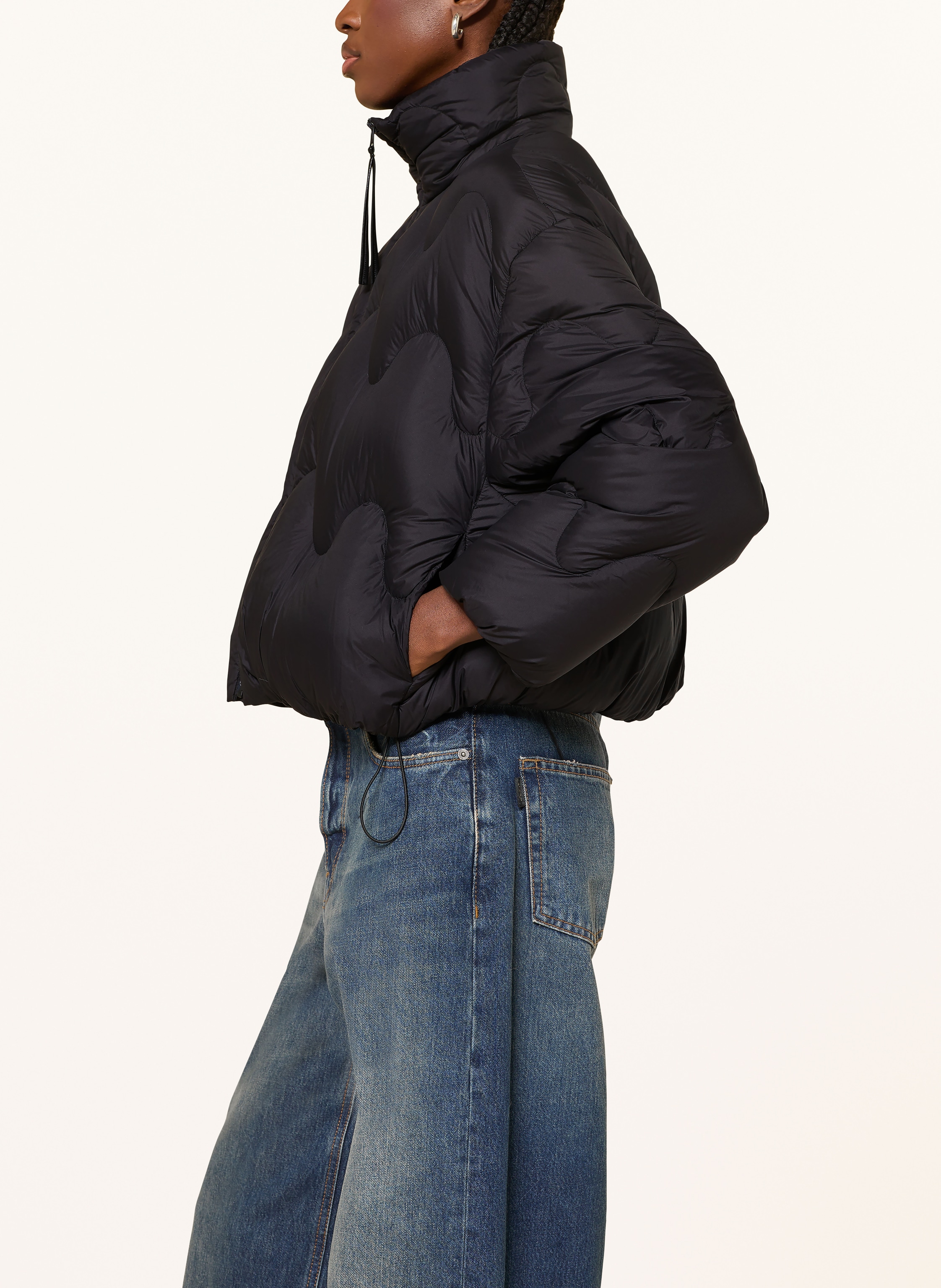 Thumbnail - Mrs & Hugs Daunenjacke schwarz