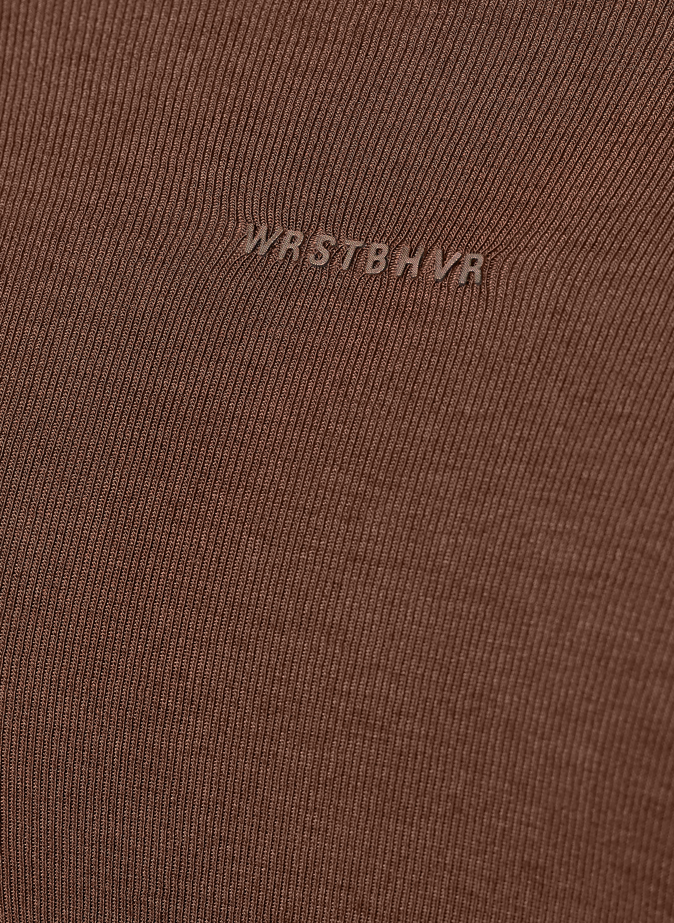 Thumbnail - Wrstbhvr Jerseykleid Amber braun