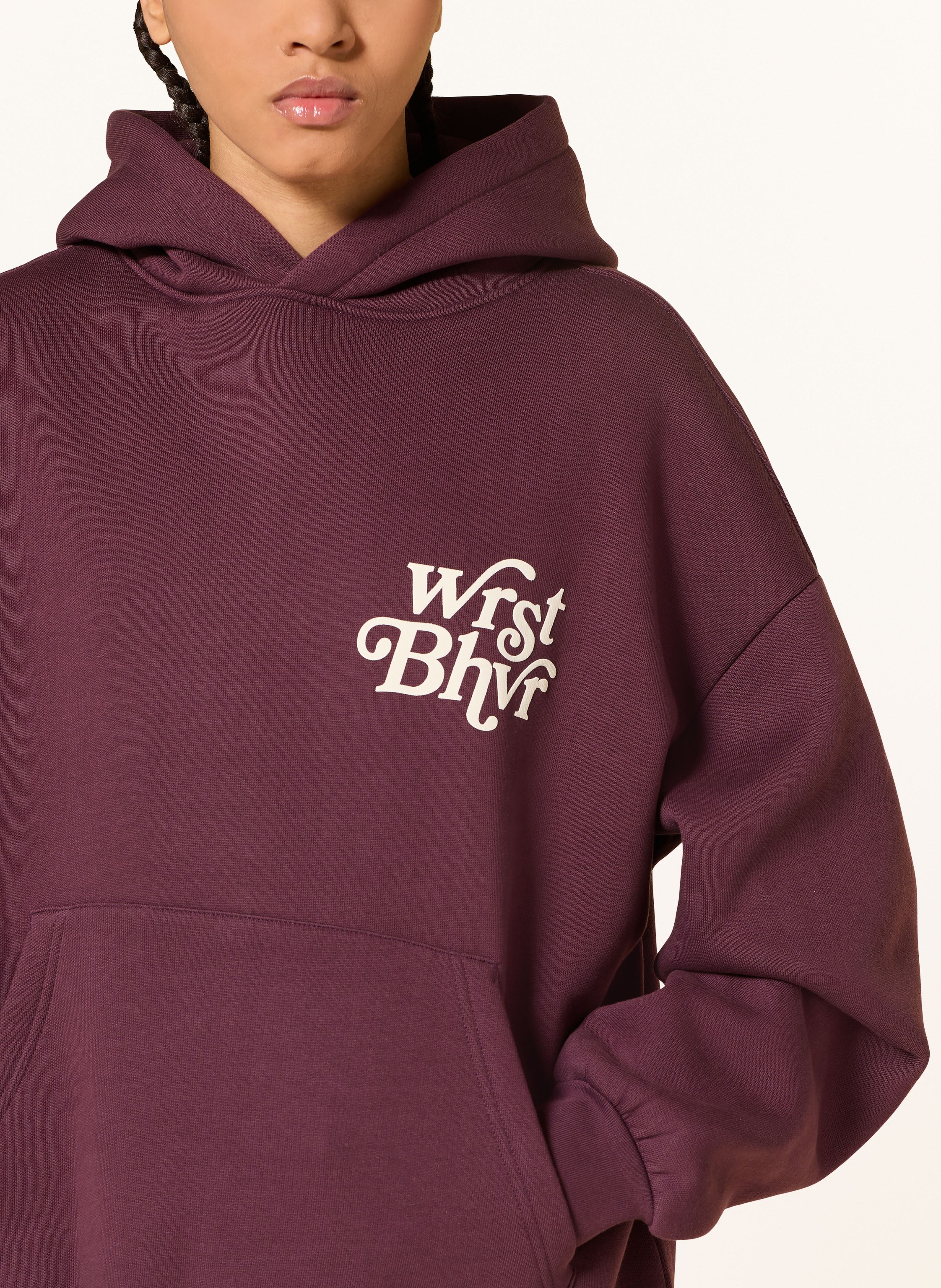 Thumbnail - Wrstbhvr Oversized-Hoodie Reen v2 rot