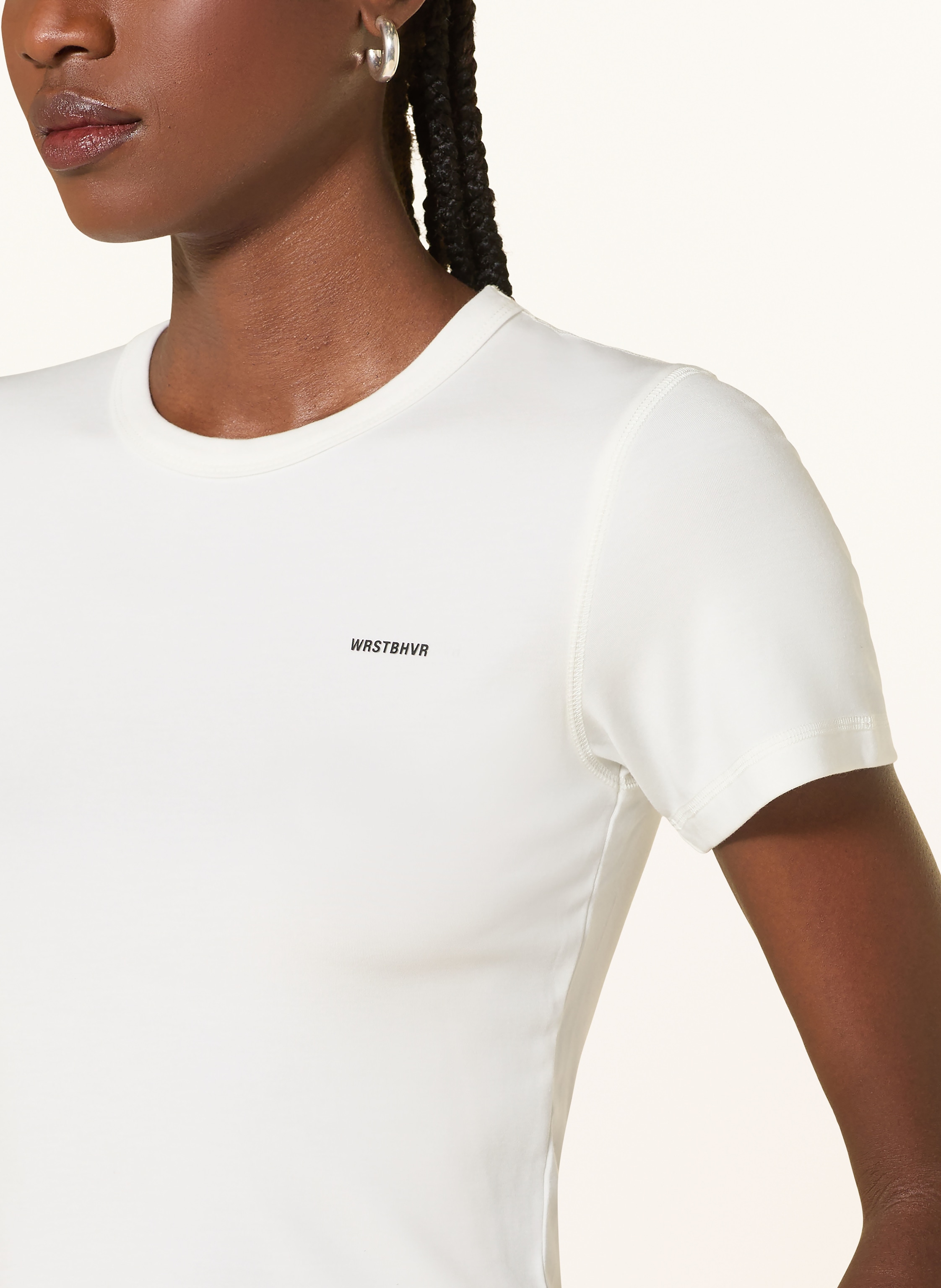 Thumbnail - Wrstbhvr T-Shirt Janina weiss