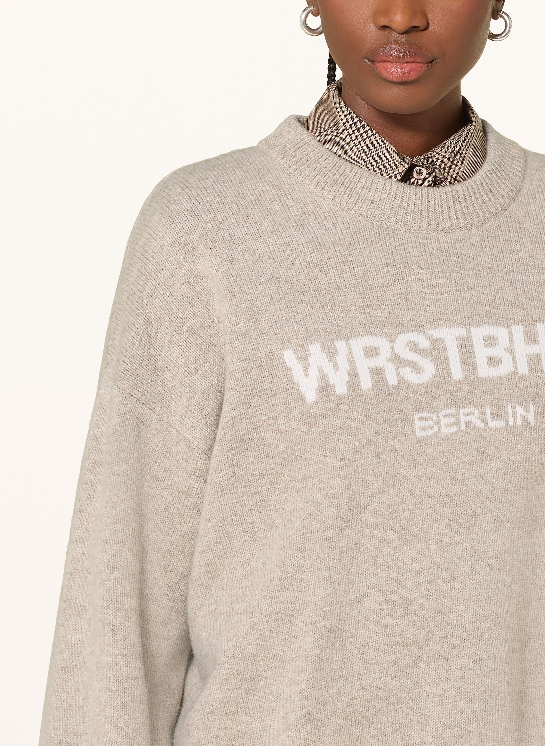 Thumbnail - Wrstbhvr Pullover Eliam beige