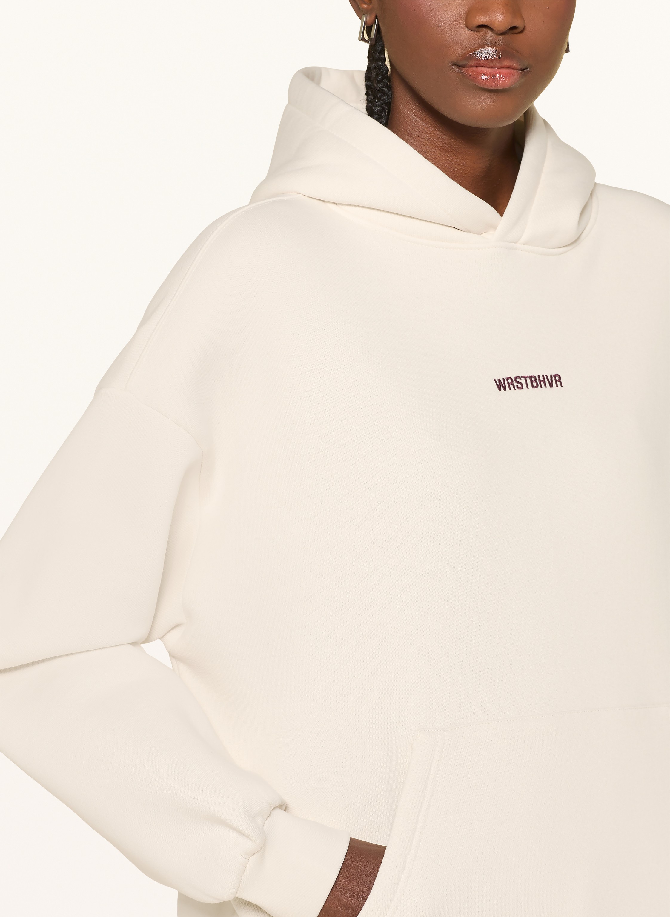 Thumbnail - Wrstbhvr Oversized-Hoodie Garm v4 weiss