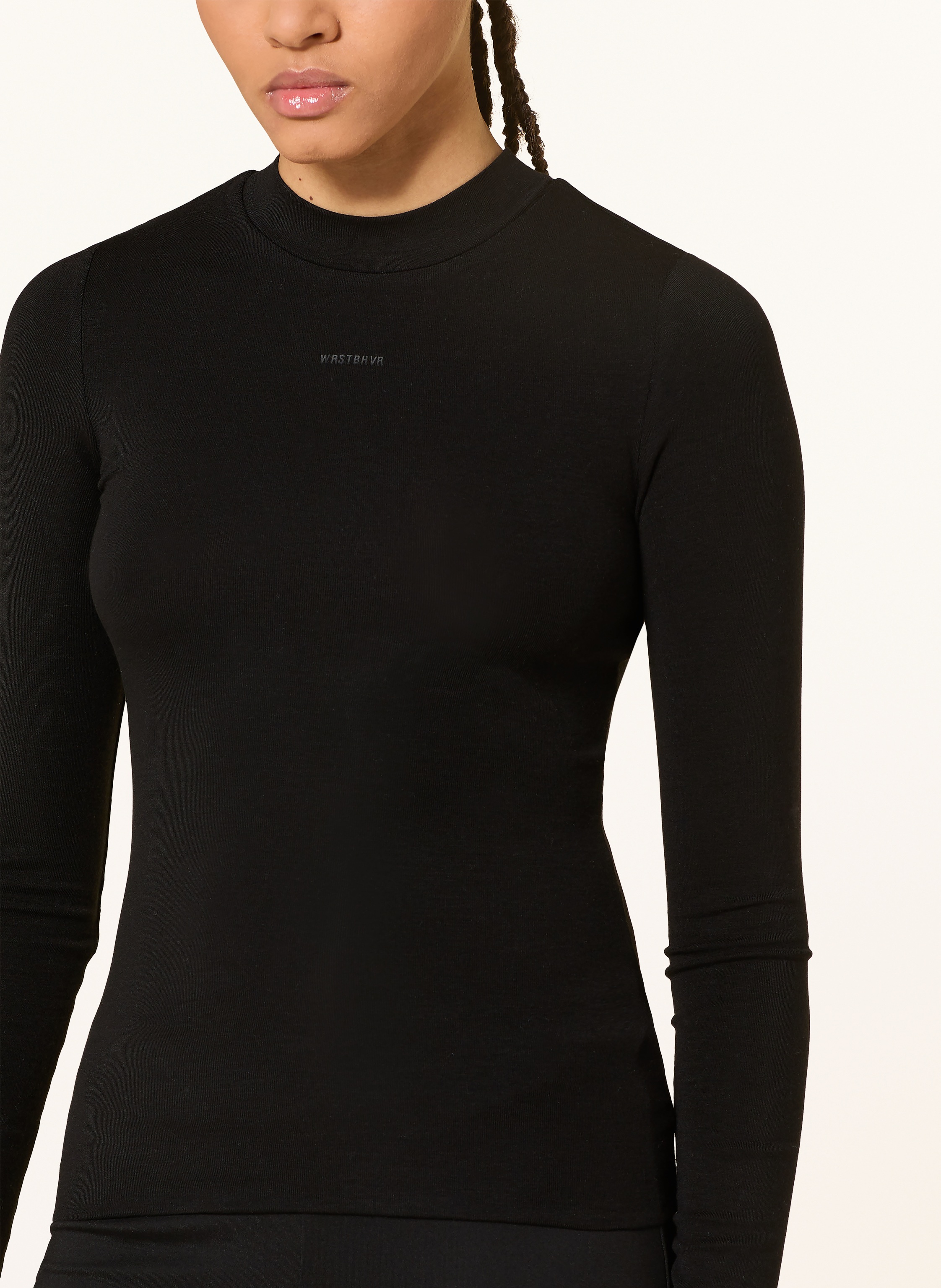 Thumbnail - Wrstbhvr Longsleeve Amber schwarz