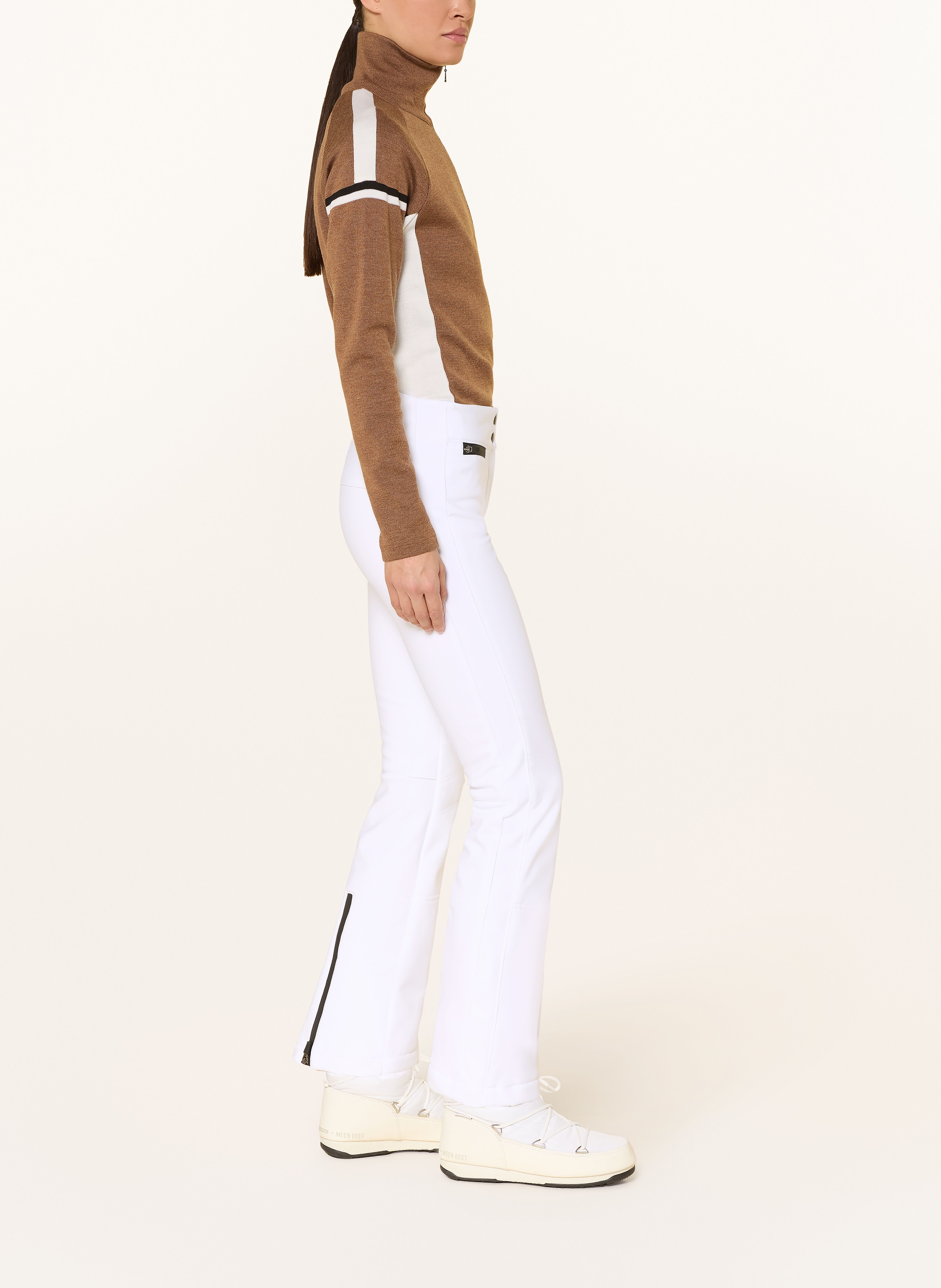 Thumbnail - Roberta Tonini Softshell-Skihose Perla weiss