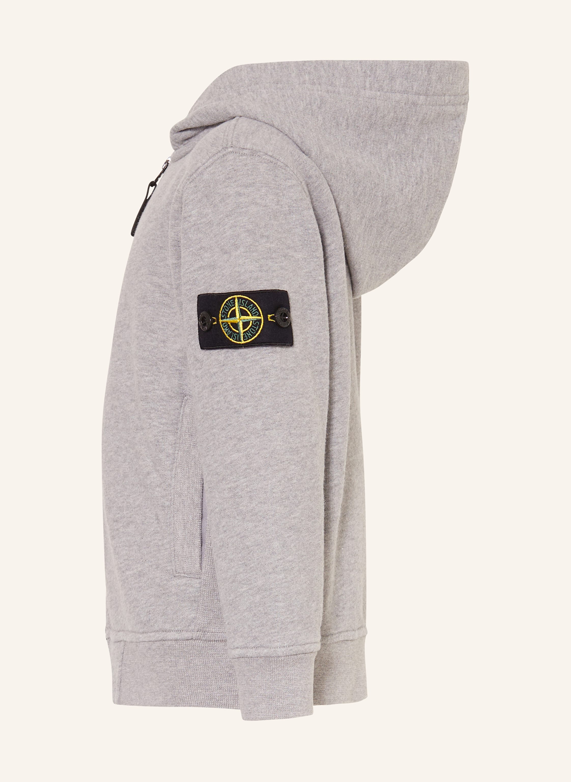 Thumbnail - Stone Island Junior Sweatjacke grau