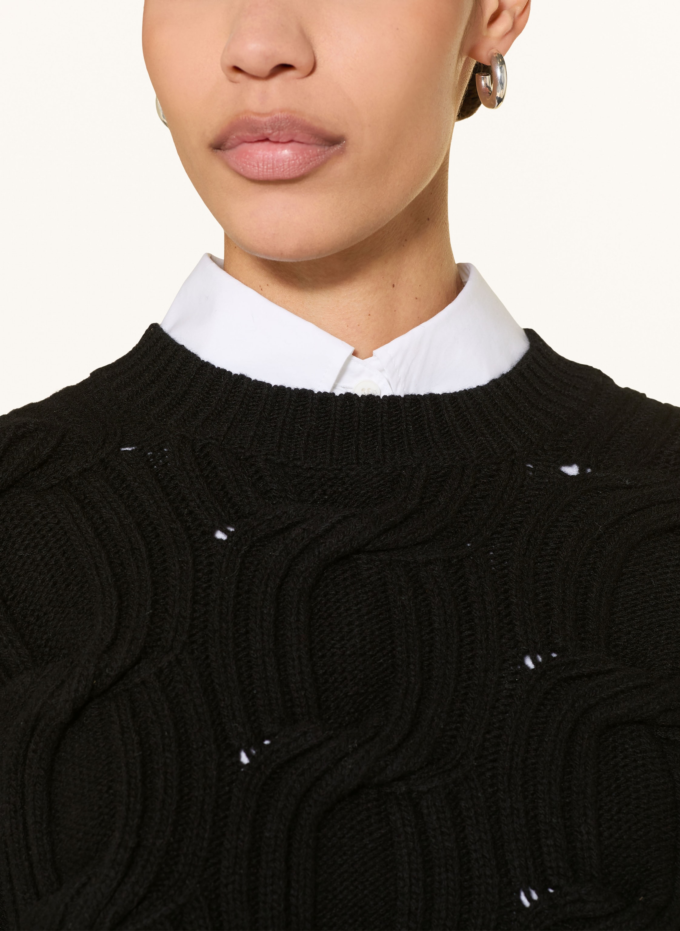 Thumbnail - Drykorn Pullover Malese schwarz