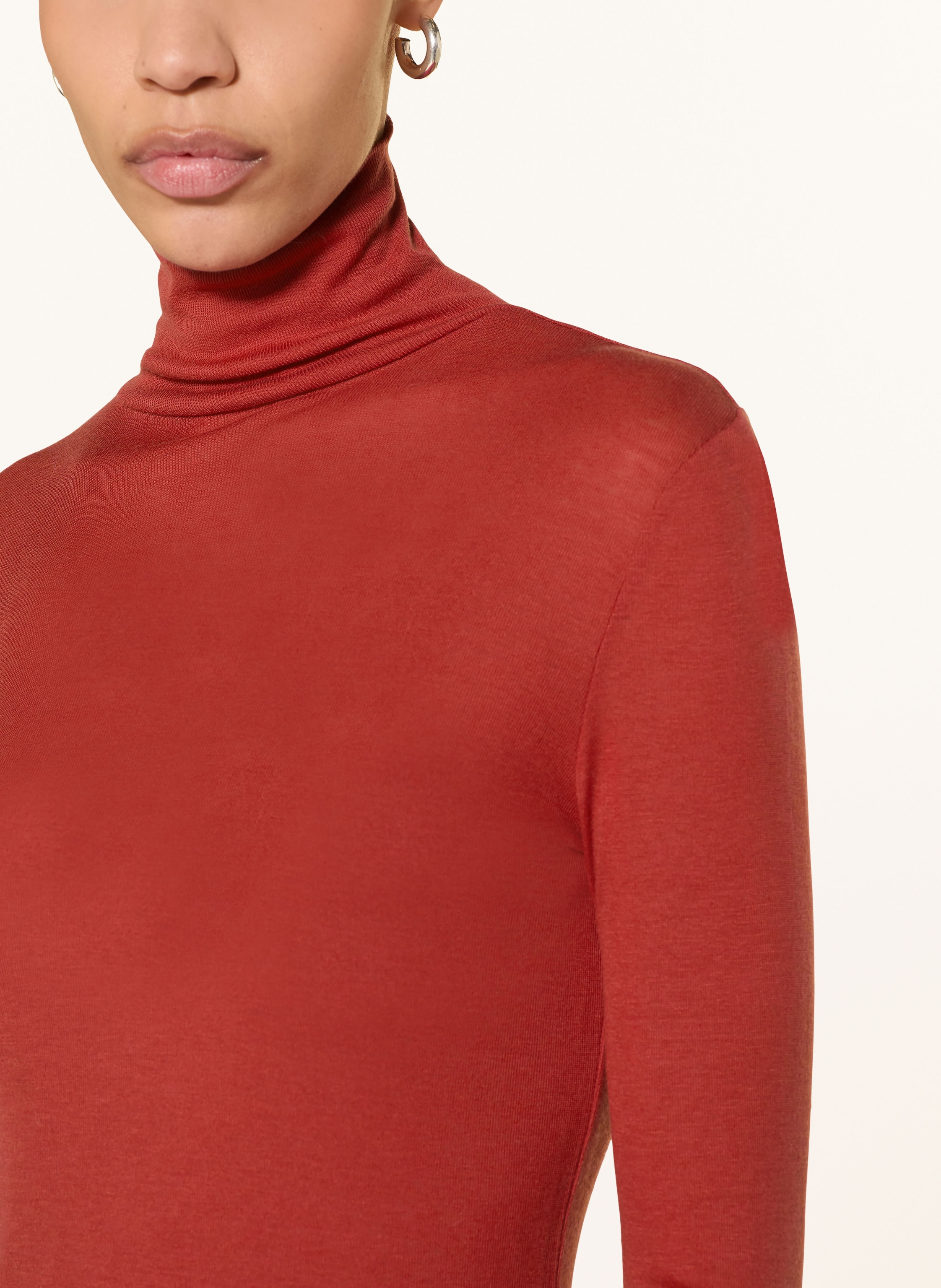 Thumbnail - Drykorn Rollkragenshirt Zerafne rot