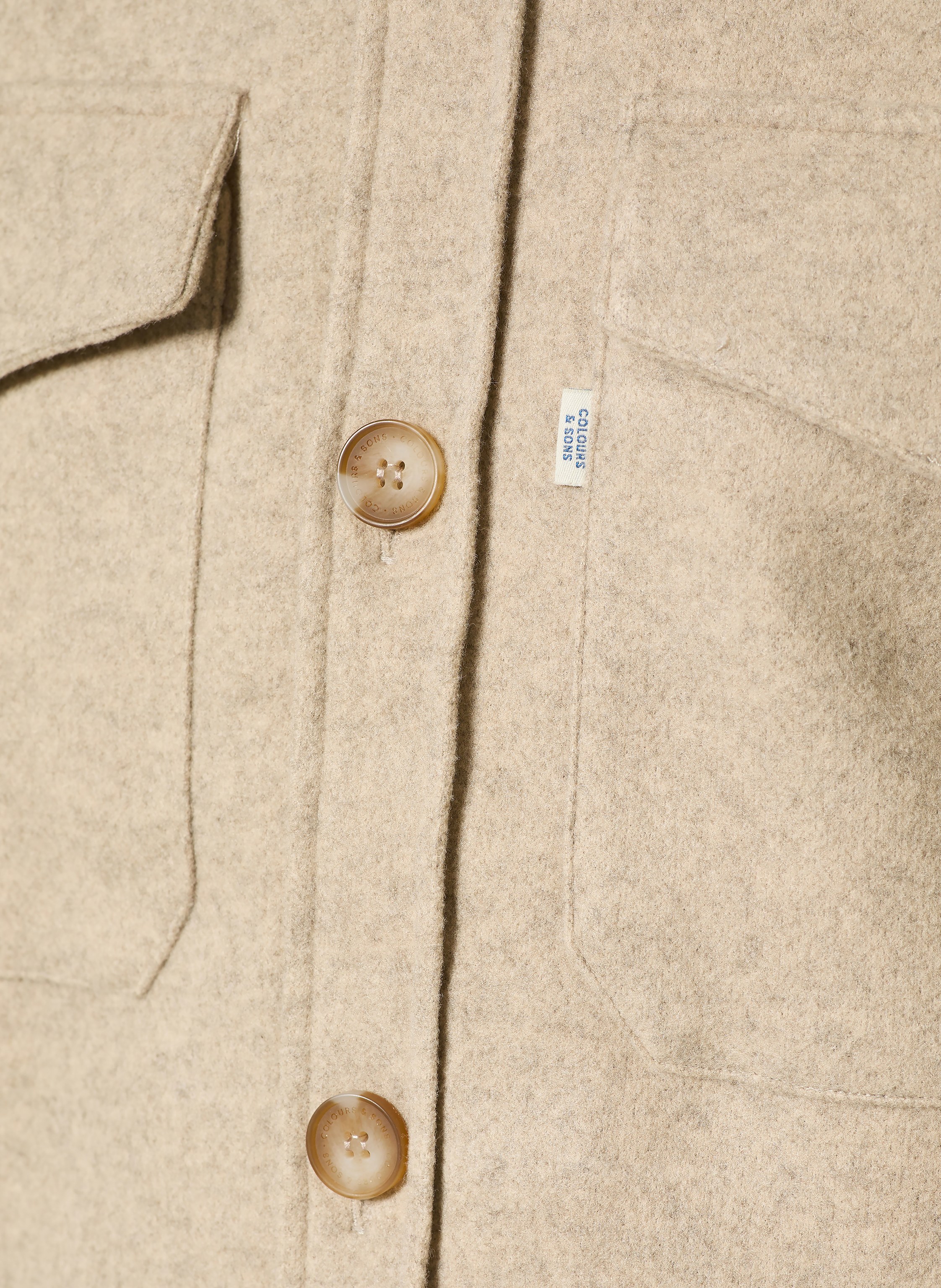 Thumbnail - Colours & Sons Overjacket beige